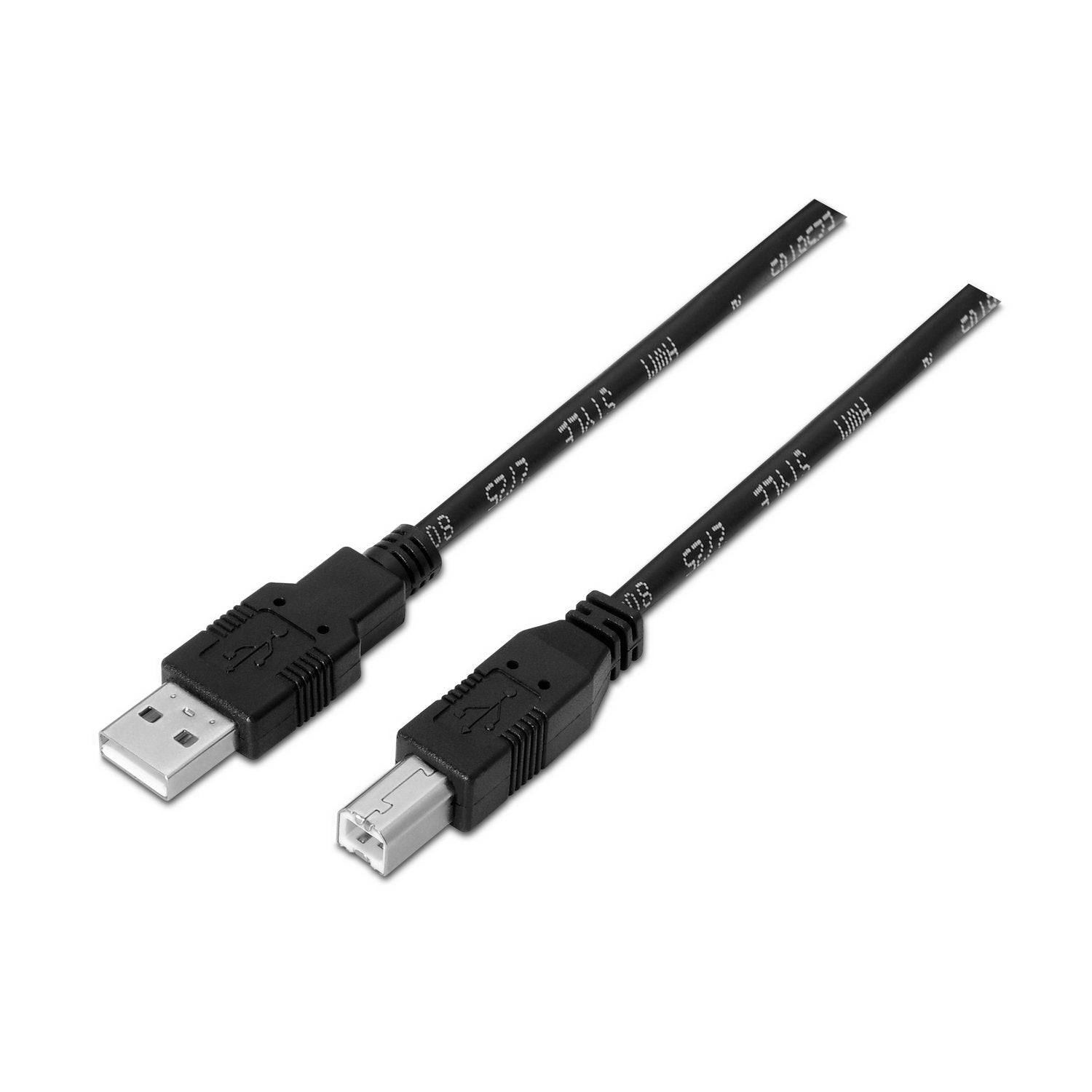 EAN 8436574700046 - AISENS A101-0005 cable USB USB 2.0 1 m USB A USB B Negro imagen 1