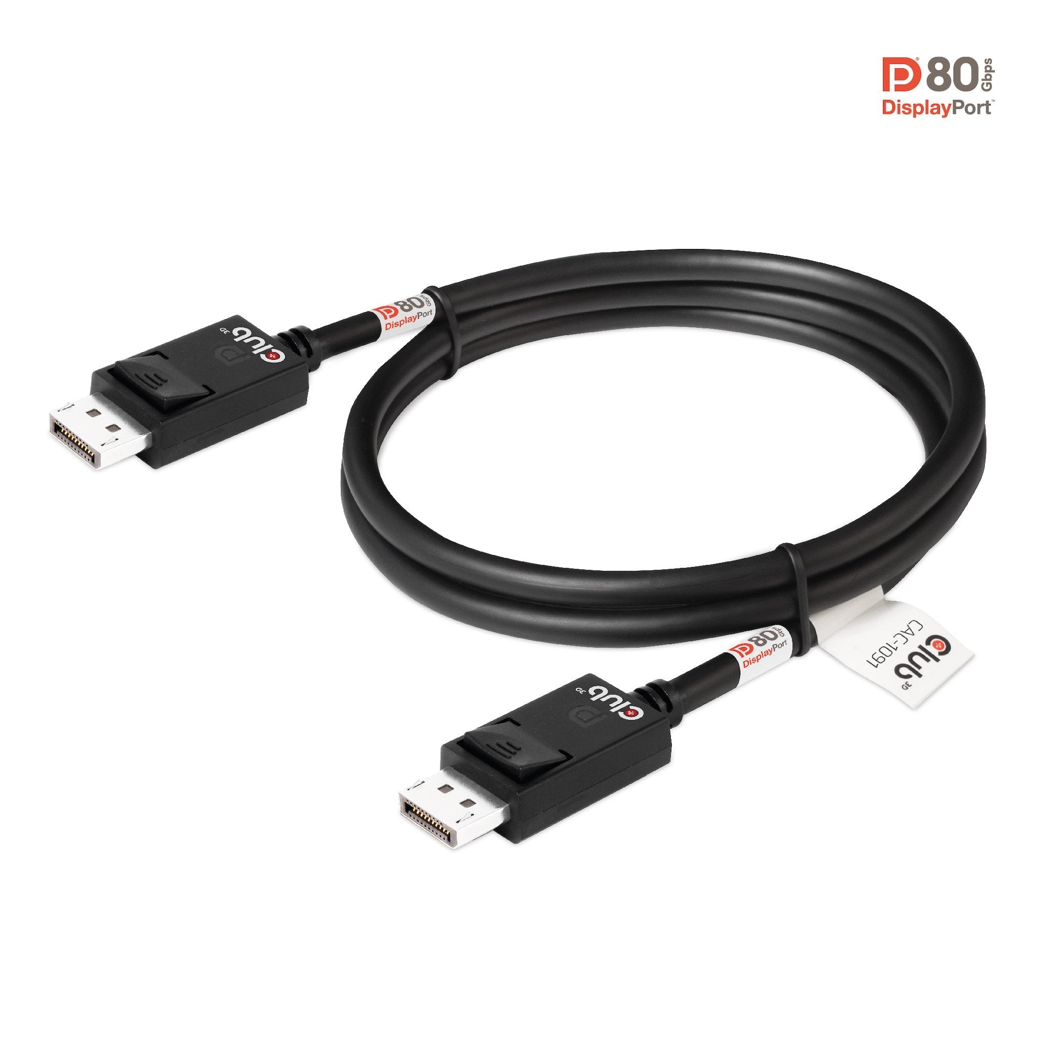 EAN 8719214472696 - CLUB3D CAC-1091 cable DisplayPort 1,2 m Negro imagen 8