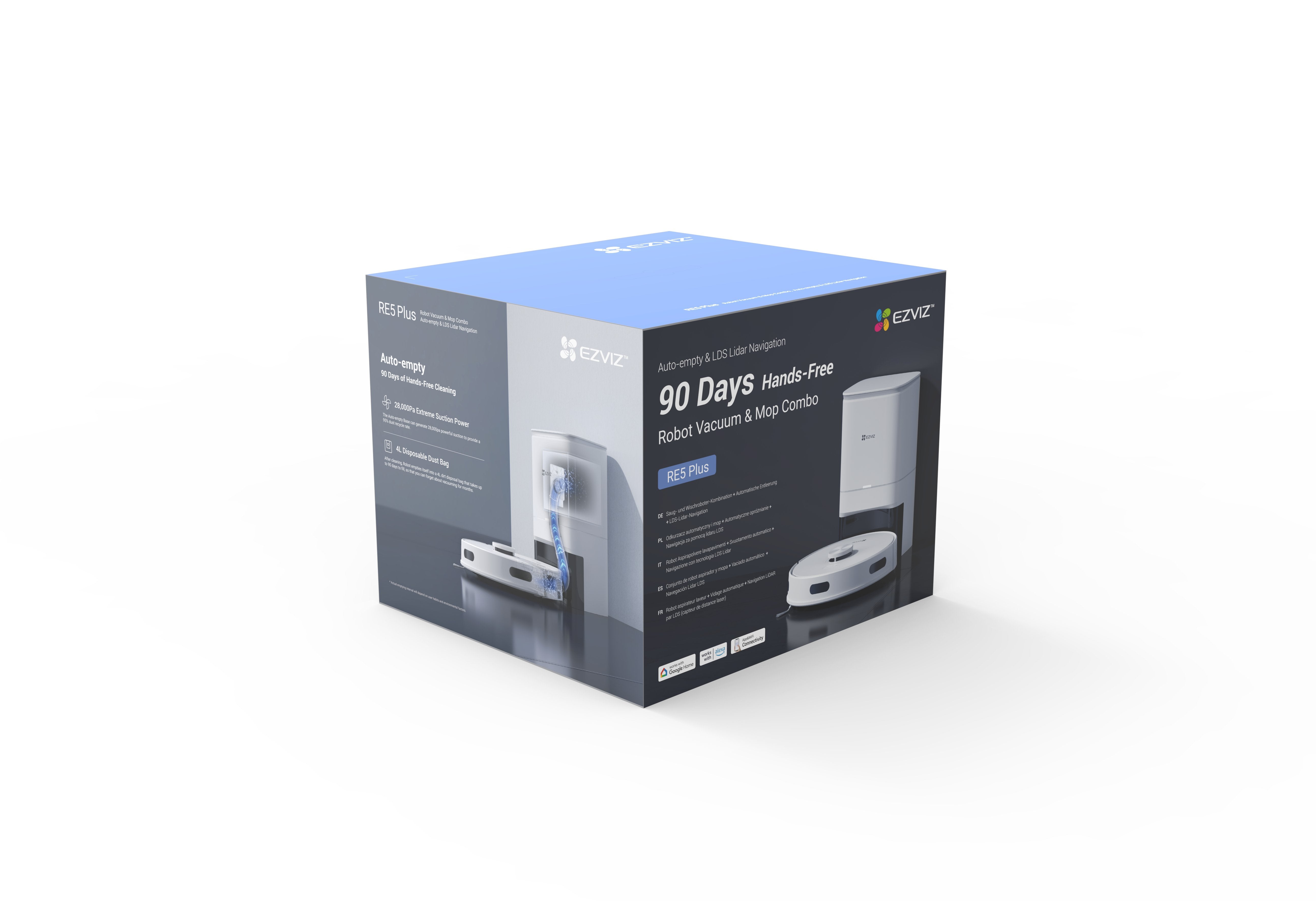 Robot De Limpieza  Ezviz Re5 Plus
