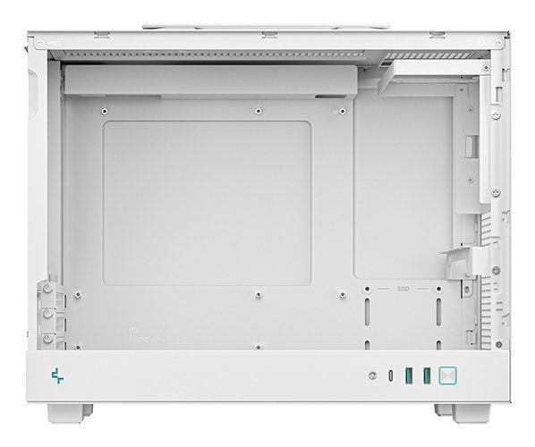 Caja Pc Deepcool Ch160 Plus Wh Small Form Factor (Sff) Blanco