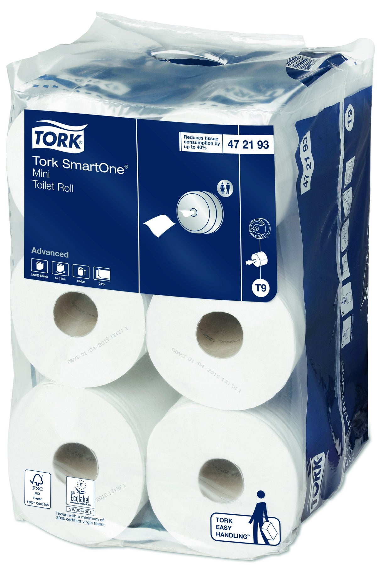 Tork Papel Higiénico 2-Lagig