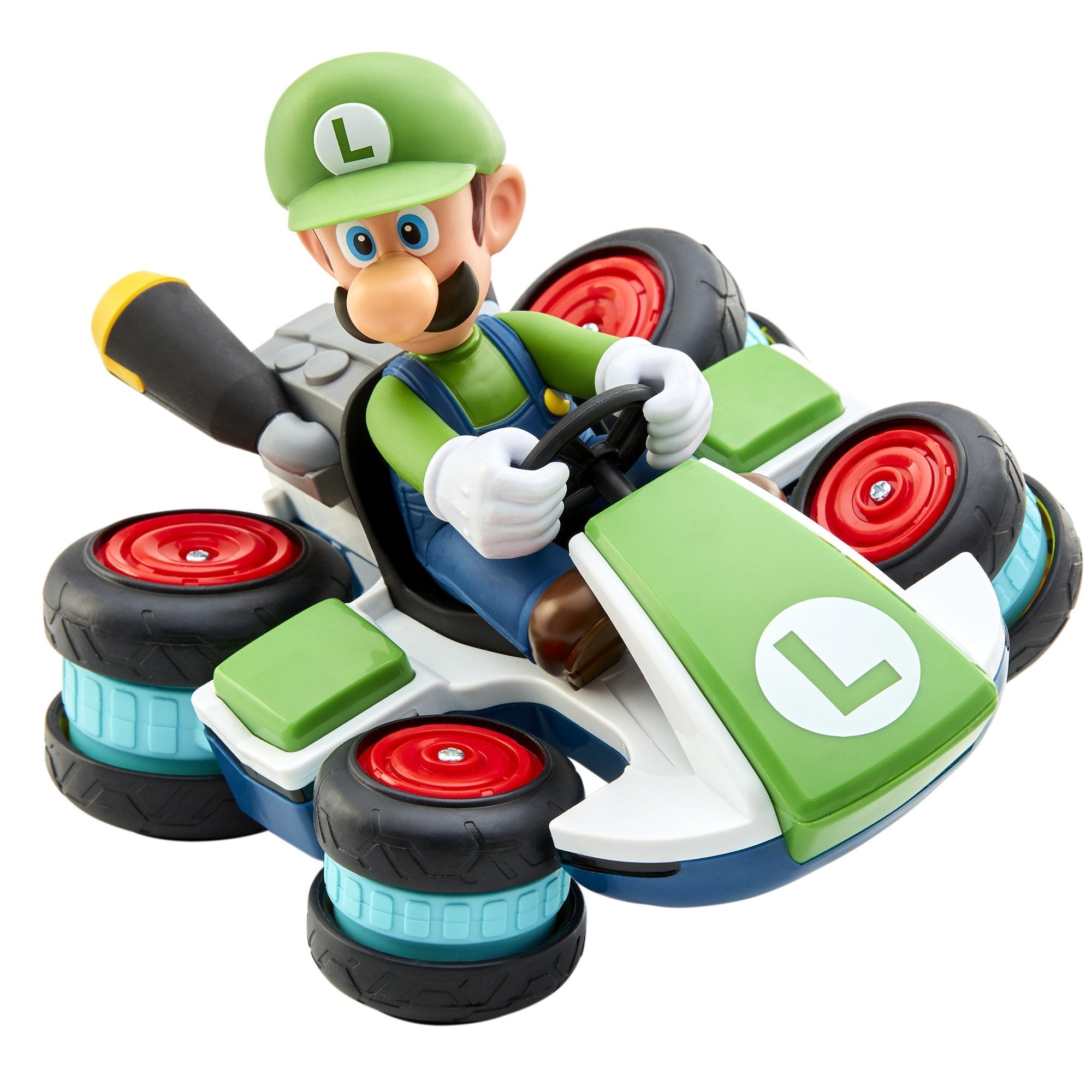 Coche Mini Rc Racer Luigi Mario Kart Nintendo Radio Control