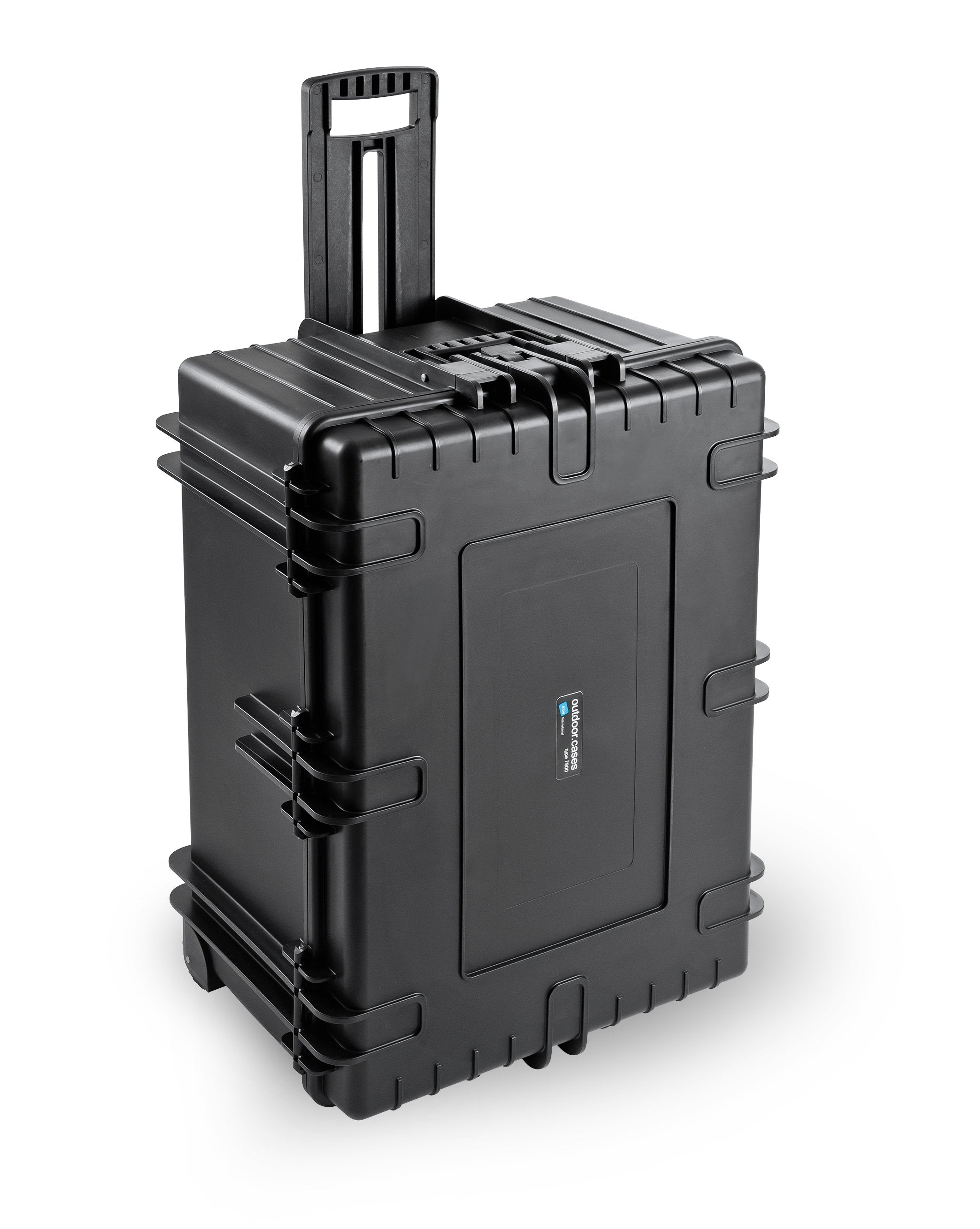B&W Cases 7800 Caja Para Equipo Maletín Con Ruedas Negro