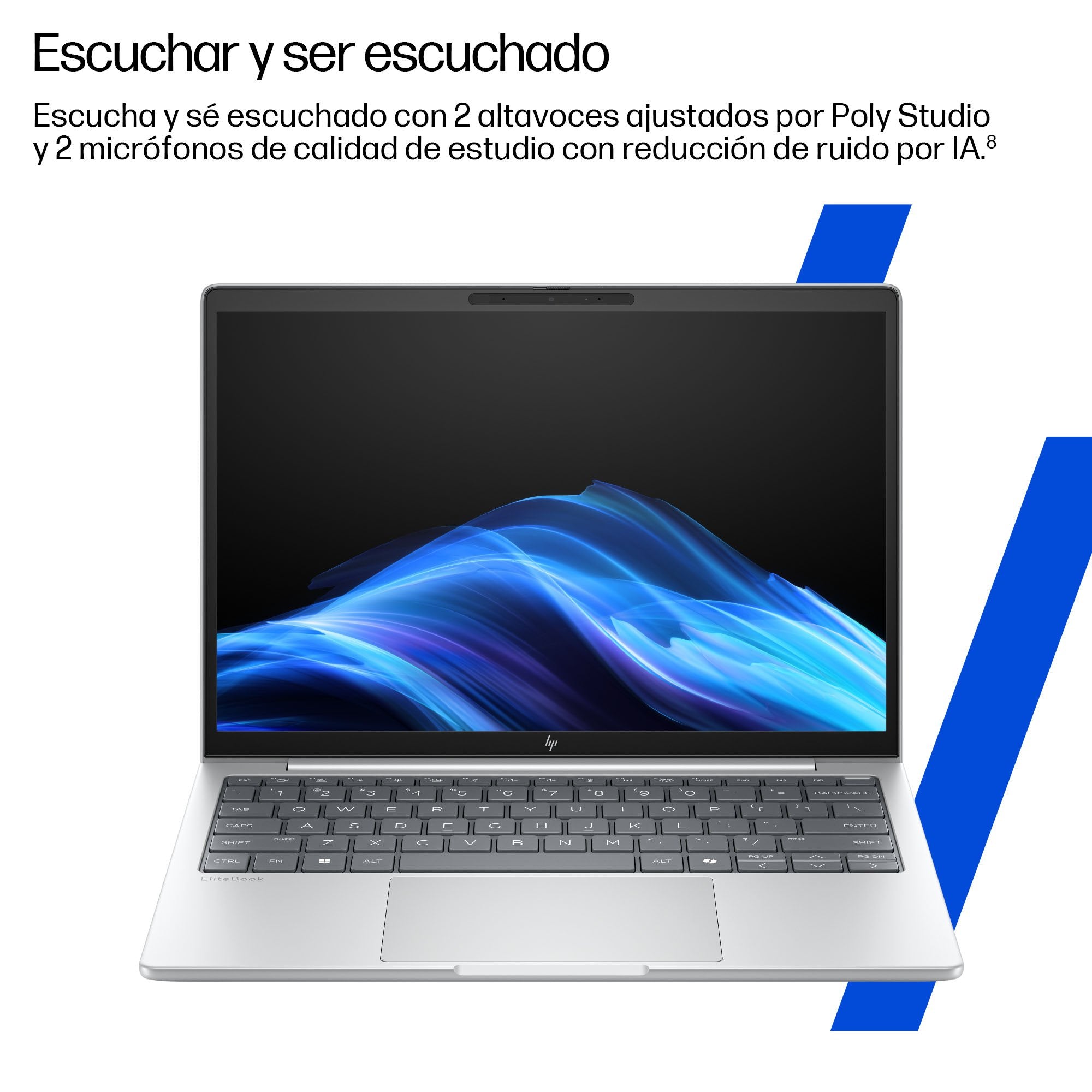 EAN 199485522487 - HP EliteBook 8 G1i 16 inch Notebook AI PC Wolf Pro Security Edition Intel Core Ultra 7 255H Portátil 40,6  imagen 3