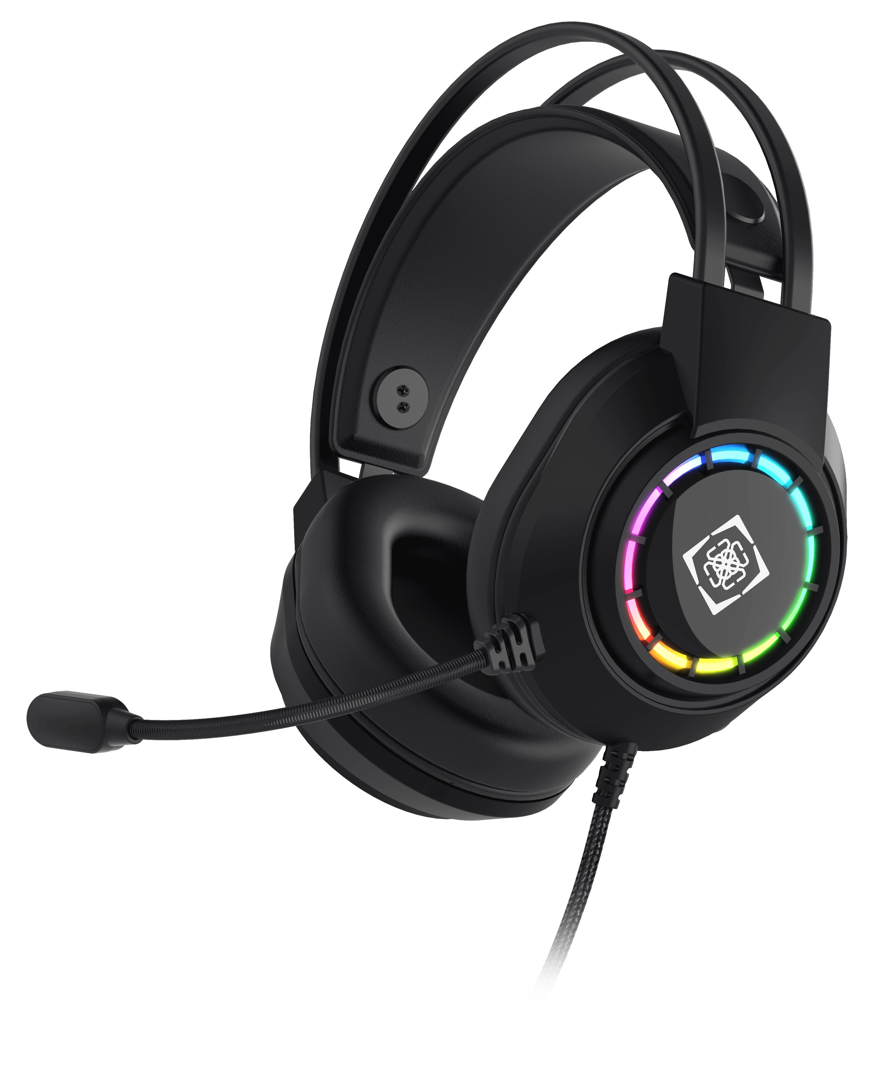 EAN 7333048064820 - Deltaco Gaming GAM-168 auricular y casco Auriculares Alámbrico Diadema Juego USB tipo A Negro imagen 1