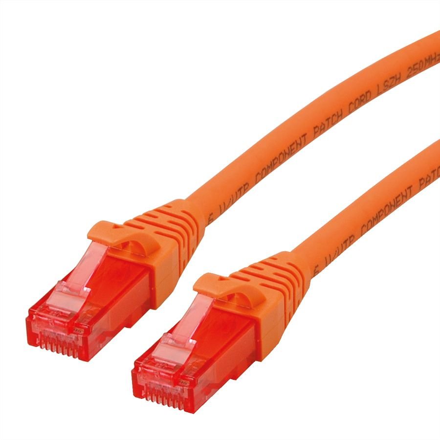 Roline Cable De Red Cat.6 Utp, Component Level, Lsoh, Naranja, 5 M