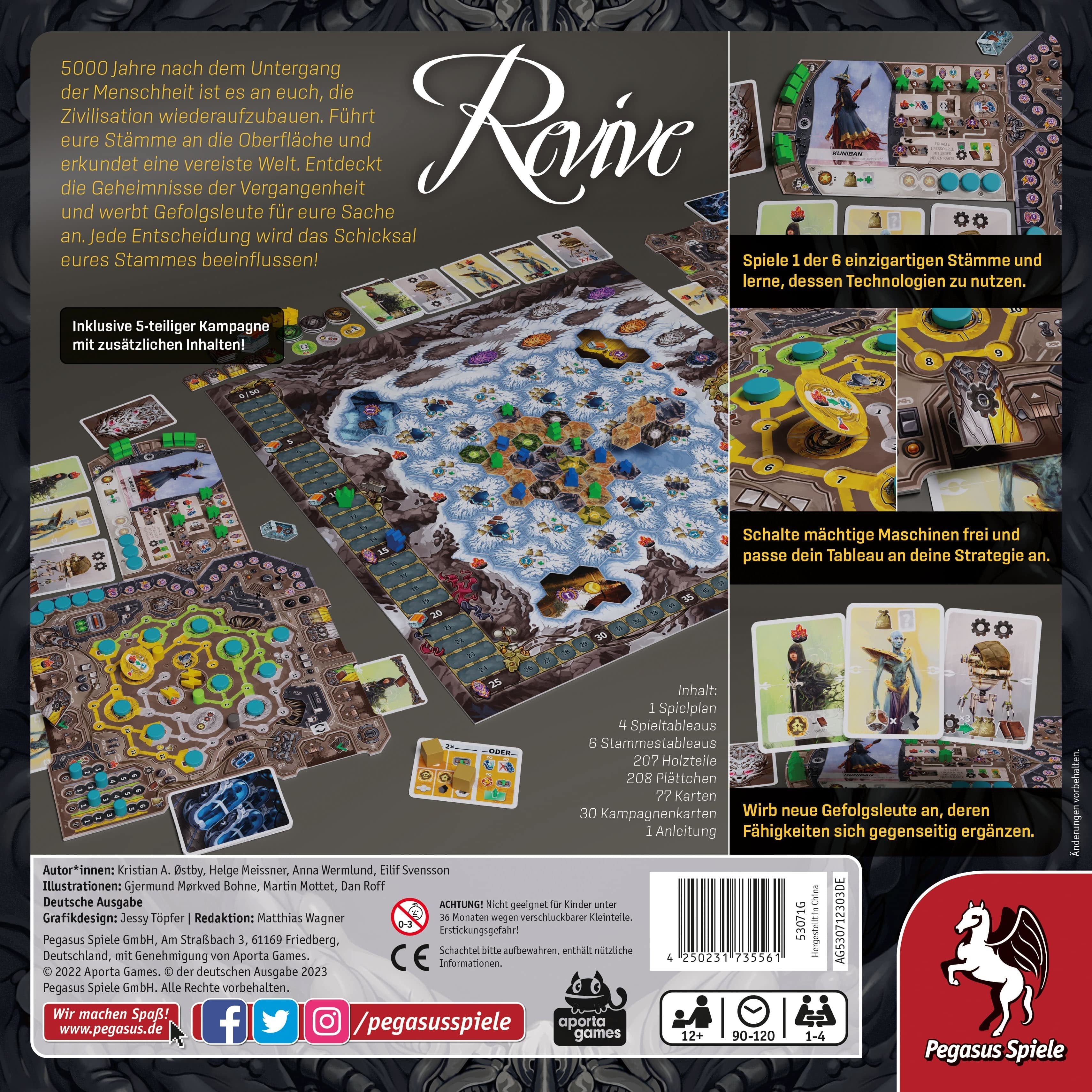 Pegasus Revive, Juego De Mesa 53071g