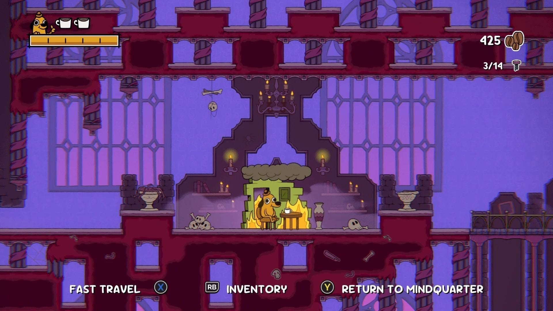Juego This Is Fine Maximum Cope - Switch Switch