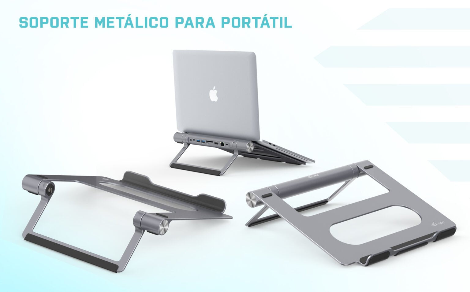 Base Refrigeración I-Tec Cooling Pad + Usb-C Dock Accs Metal
