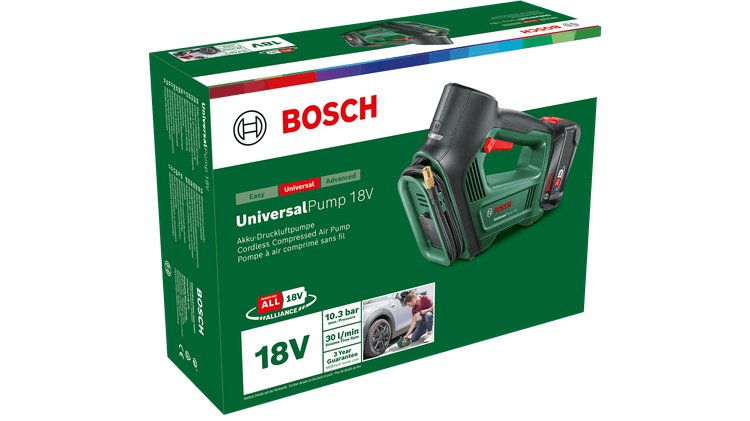 EAN 4053423242768 - Bosch Universal Pump 18V bomba de aire eléctrica 10,3 bar 30 l/min imagen 3