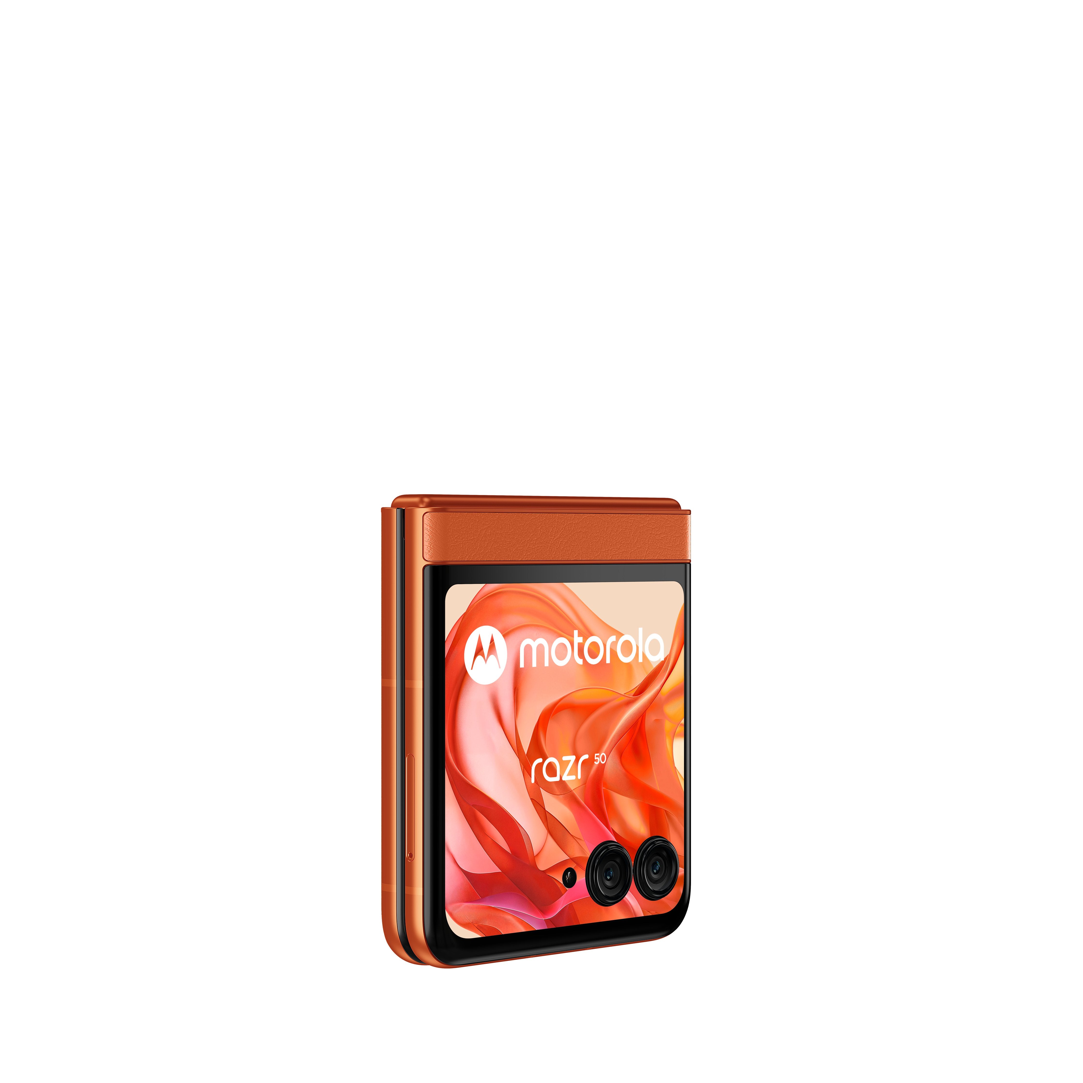 EAN 840023261954 - Motorola razr 50 17,5 cm (6.9") SIM doble Android 14 5G USB Tipo C 8 GB 256 GB 4200 mAh Naranja imagen 8