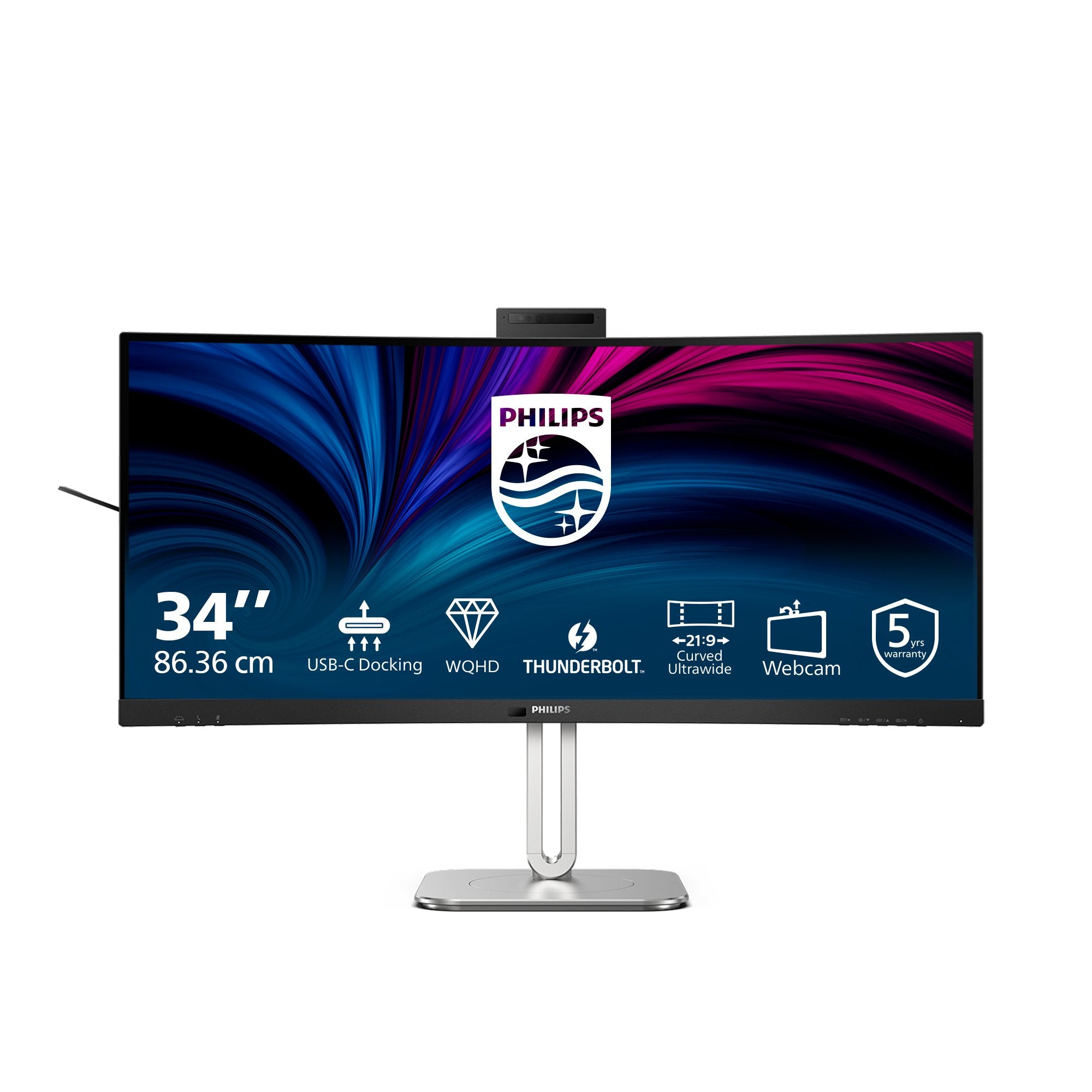 EAN 8712581804633 - Philips 6000 series 34B2U6603CH/00 pantalla para PC 86,4 cm (34") 3440 x 1440 Pixeles Wide Quad HD LCD Gr imagen 1