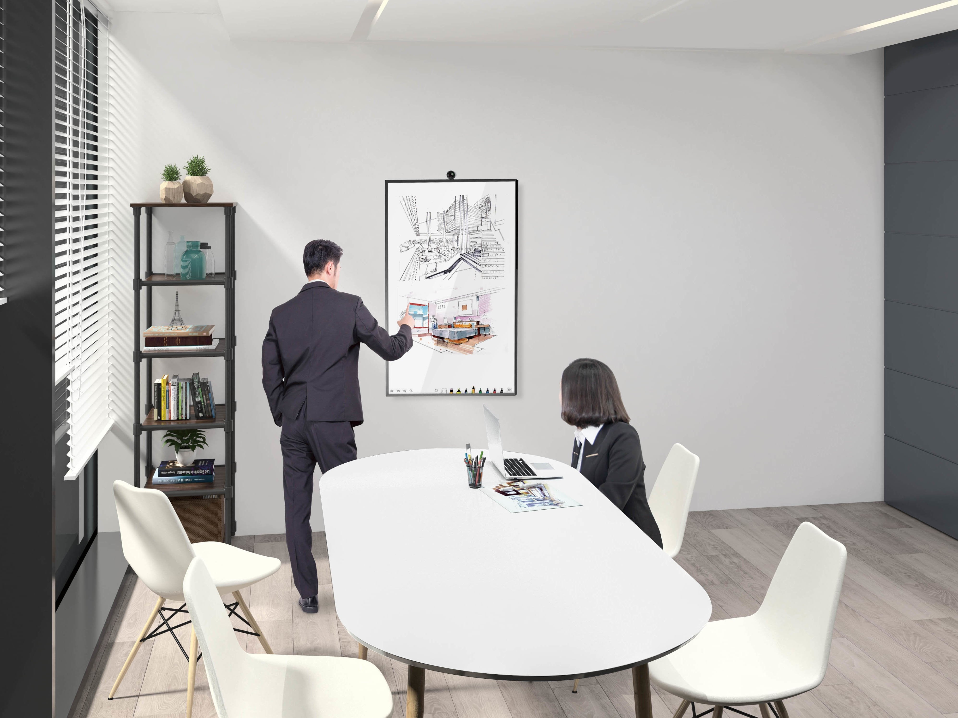 Soporte Pantalla 37" - 80" De Pared Con Rotacion 360° Max Vesa 600x400 Hasta 50kg - Peso 4.7kg