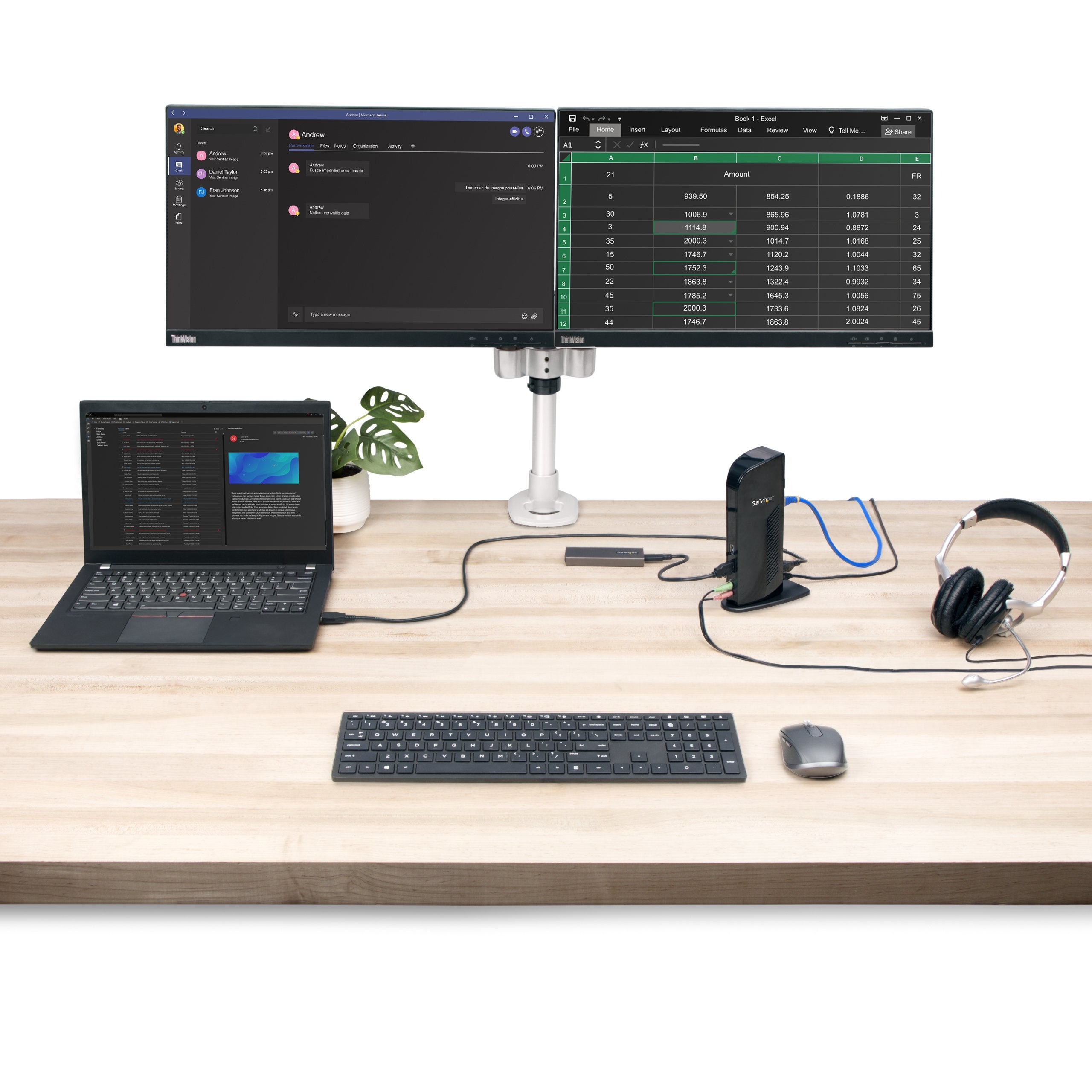 EAN 0065030847674 - StarTech.com USB3SDOCKHD base para portátil y replicador de puertos Alámbrico USB 3.2 Gen 1 (3.1 Gen 1) T imagen 7