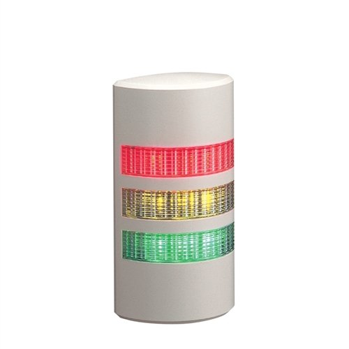 Patlite Media Columna Wep-302fb-Ryg Pared M. Hz Led Ryg Blanco