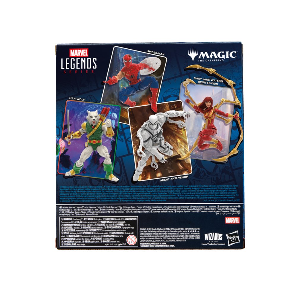 Figura Man-Wolf Magic The Gathering Spider-Man Marvel 15cm
