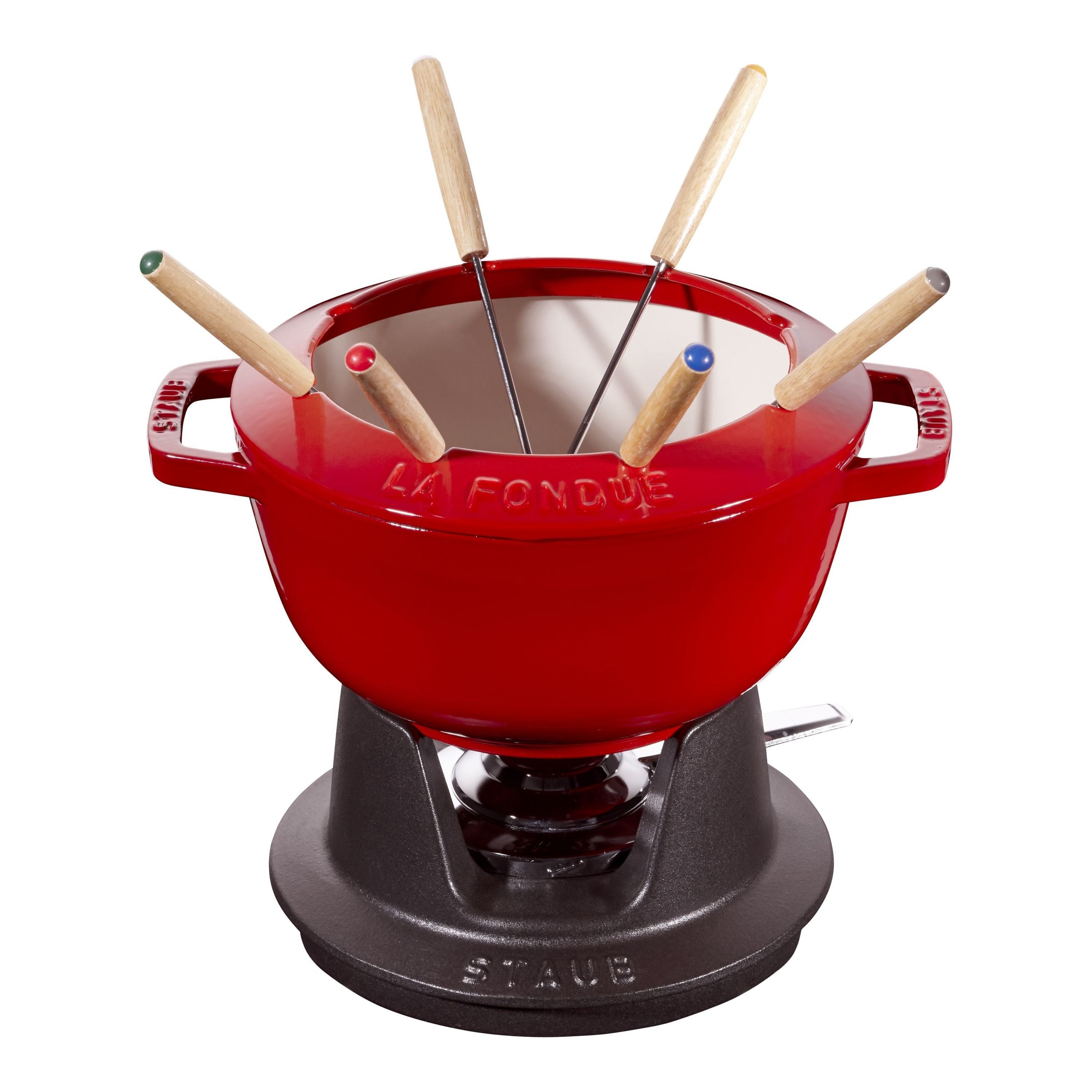 Staub La Fondue 18 Cm Kirschrot, Cast Iron