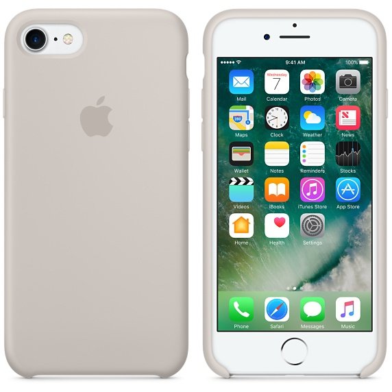 Funda Iphone 7 Apple Silicone Case Stone