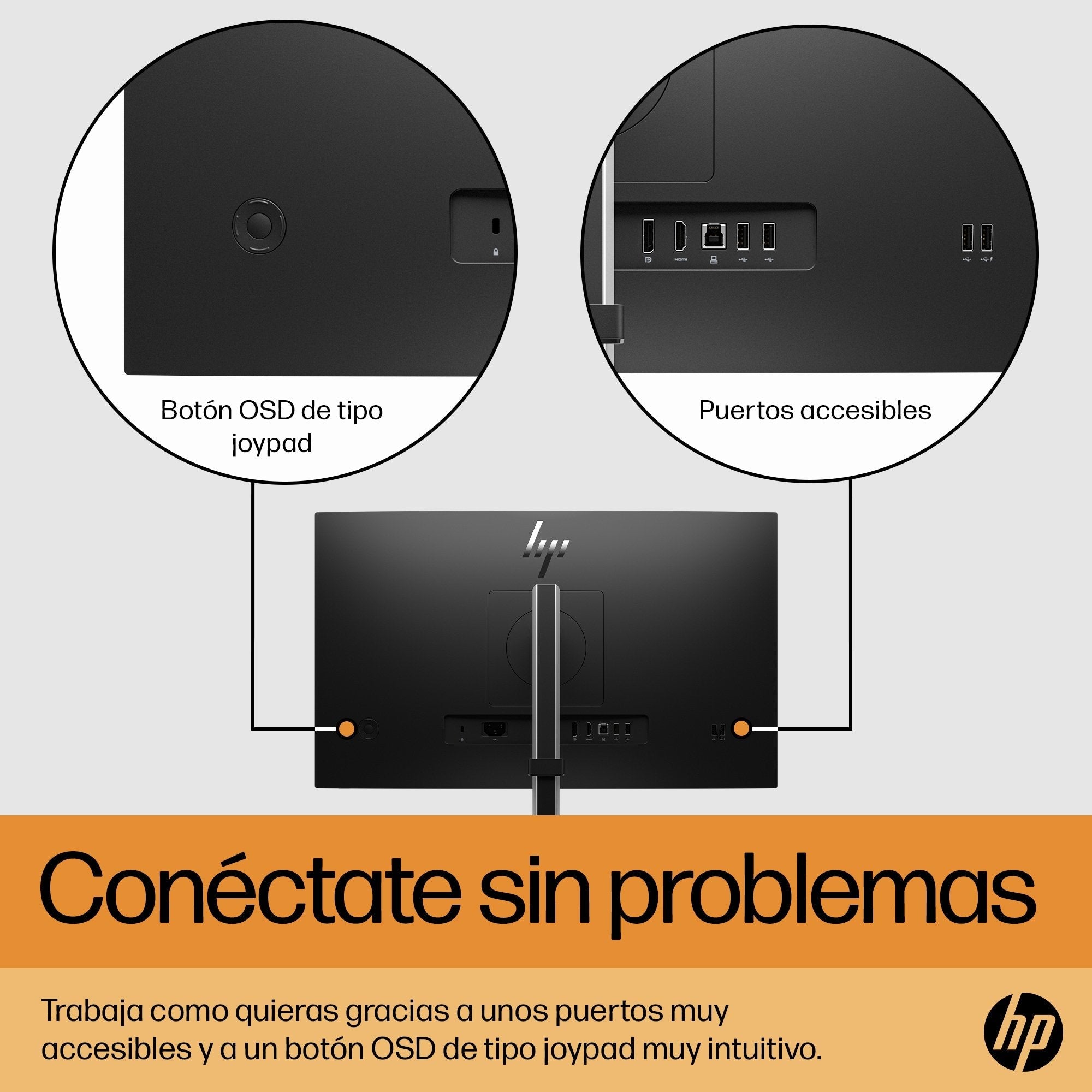EAN 0196786616549 - HP E24 G5 FHD PVC Free Monitor pantalla para PC 60,5 cm (23.8") 1920 x 1080 Pixeles Full HD LCD Negro, Pl imagen 8