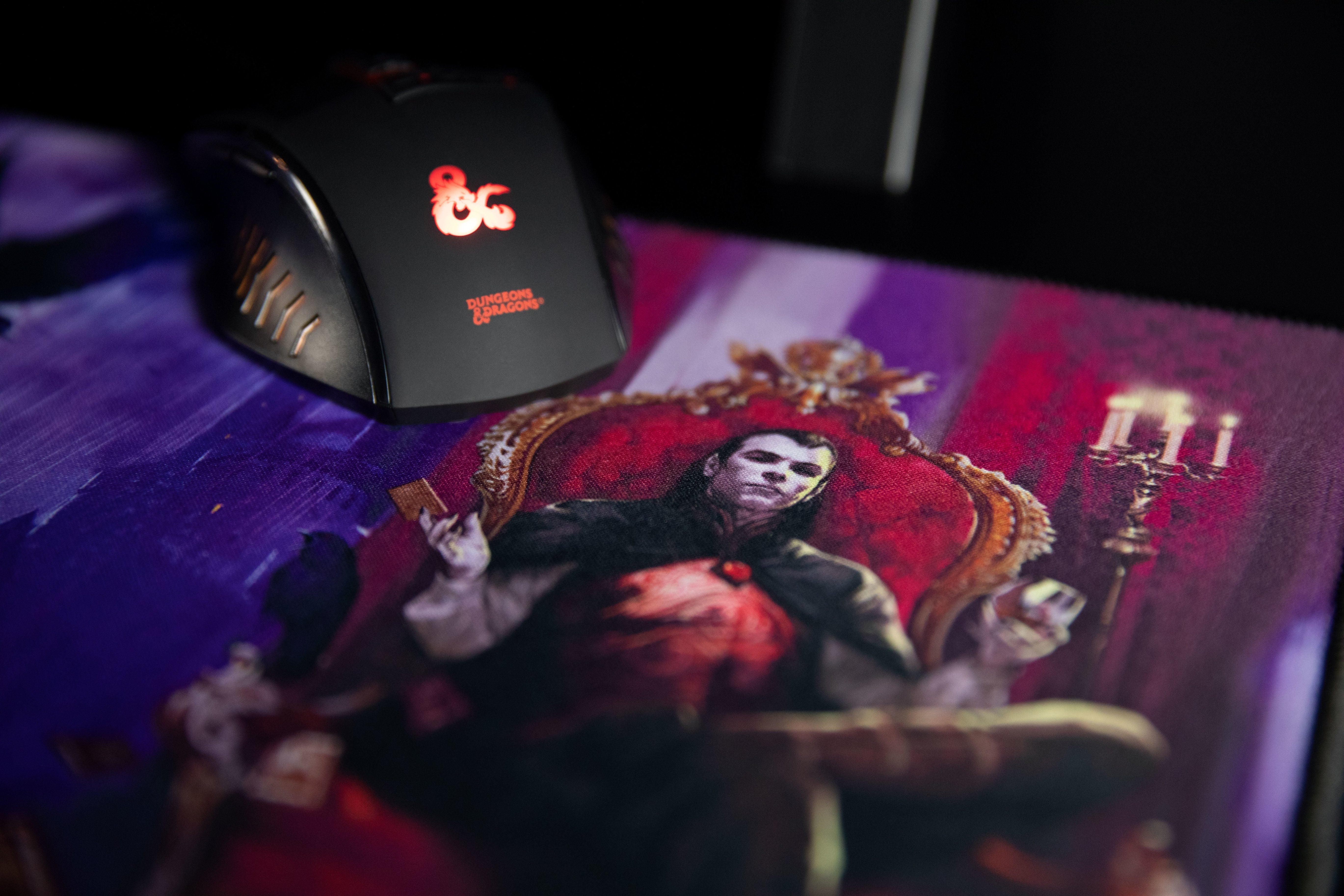 Alfombrilla Gaming Konix Dungeons And Dragons  Curse Of Strahd 320x270mm  Kx-Dnd-Mp-Strah-Pc