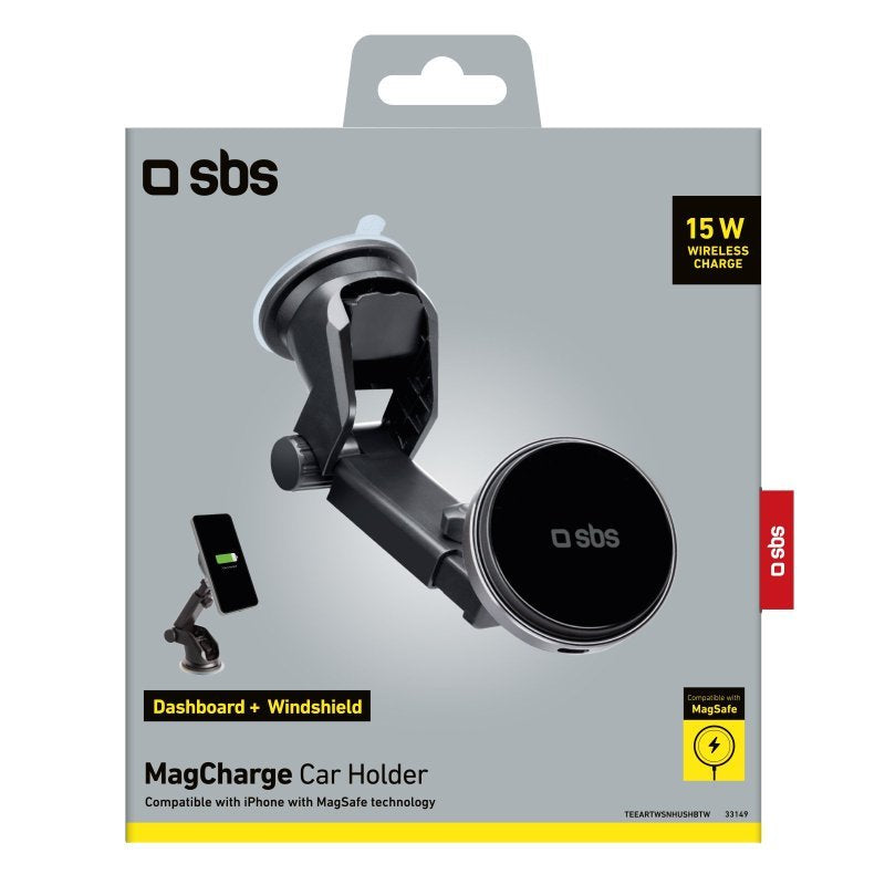 Sbs Saugnapf-Universalhalterung Magnetisch Magsafe