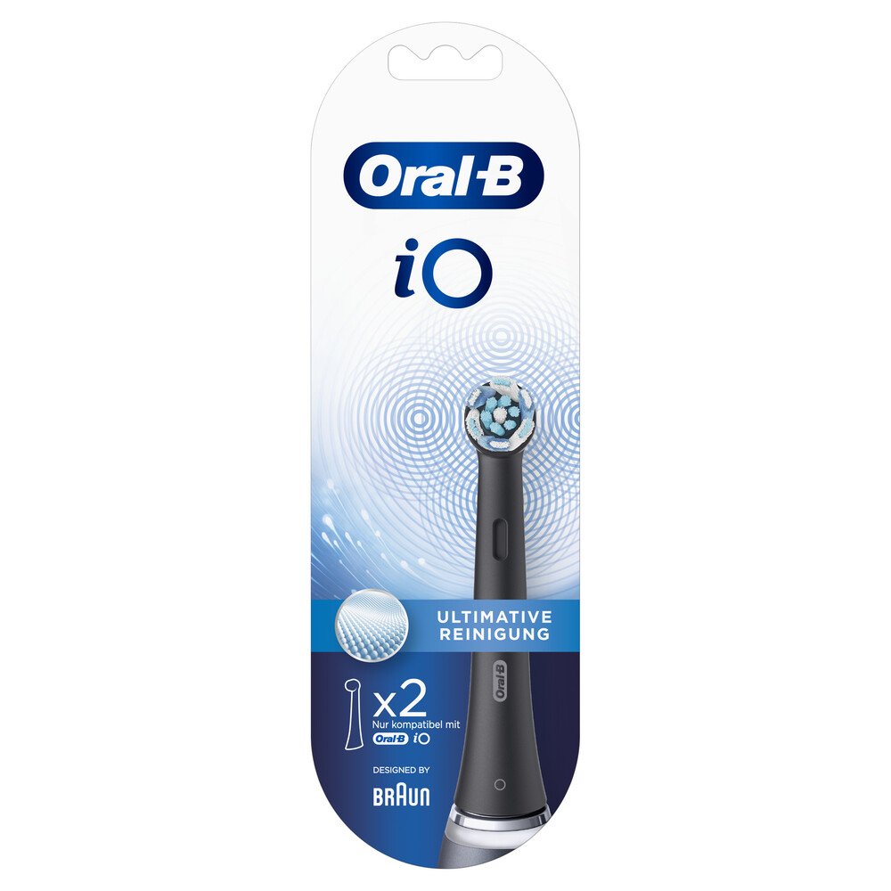 EAN 4210201319832 - Oral-B iO Ultimate Clean Ultimative 2 pieza(s) Negro imagen 7