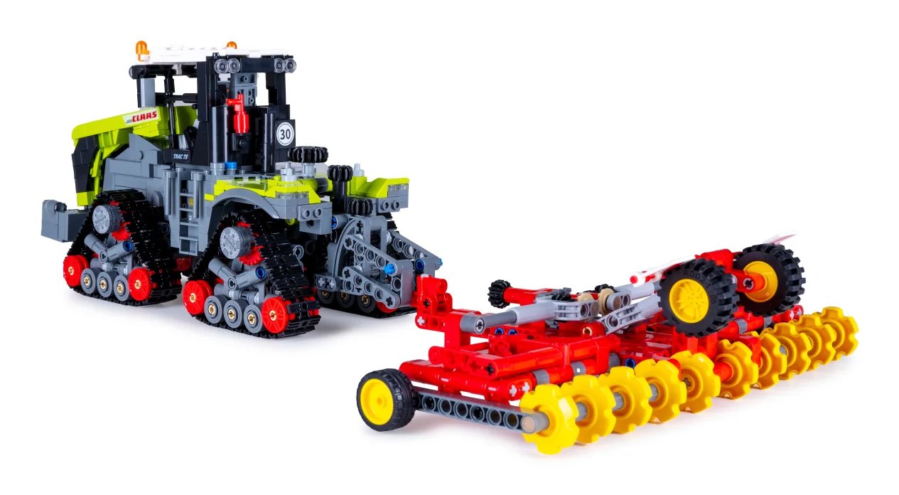 Jamara Cada Claas Xerion 1:32 Bricks Amarillo 8+