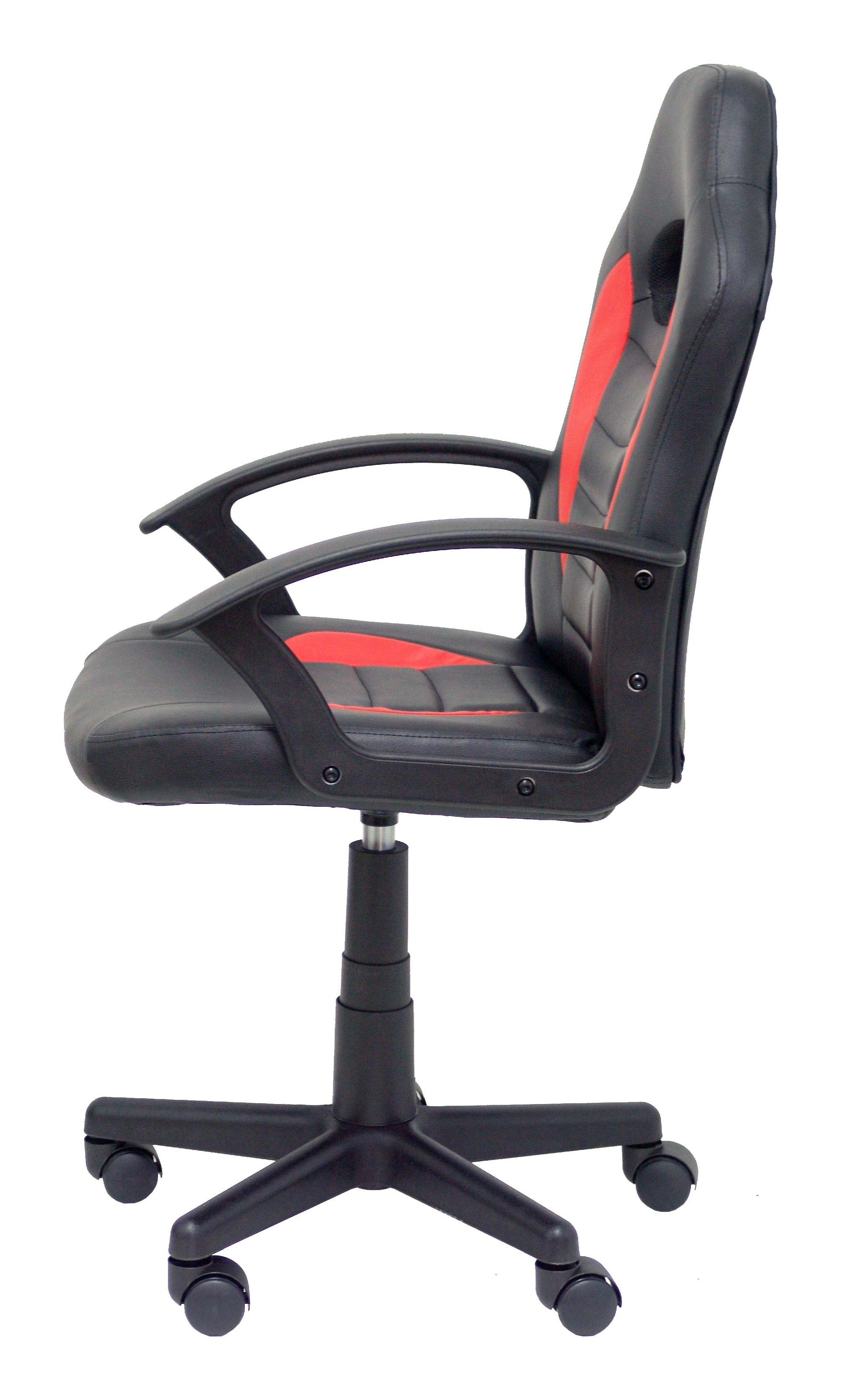 Silla Gaming Mohedas Similpiel Negro Y Roj