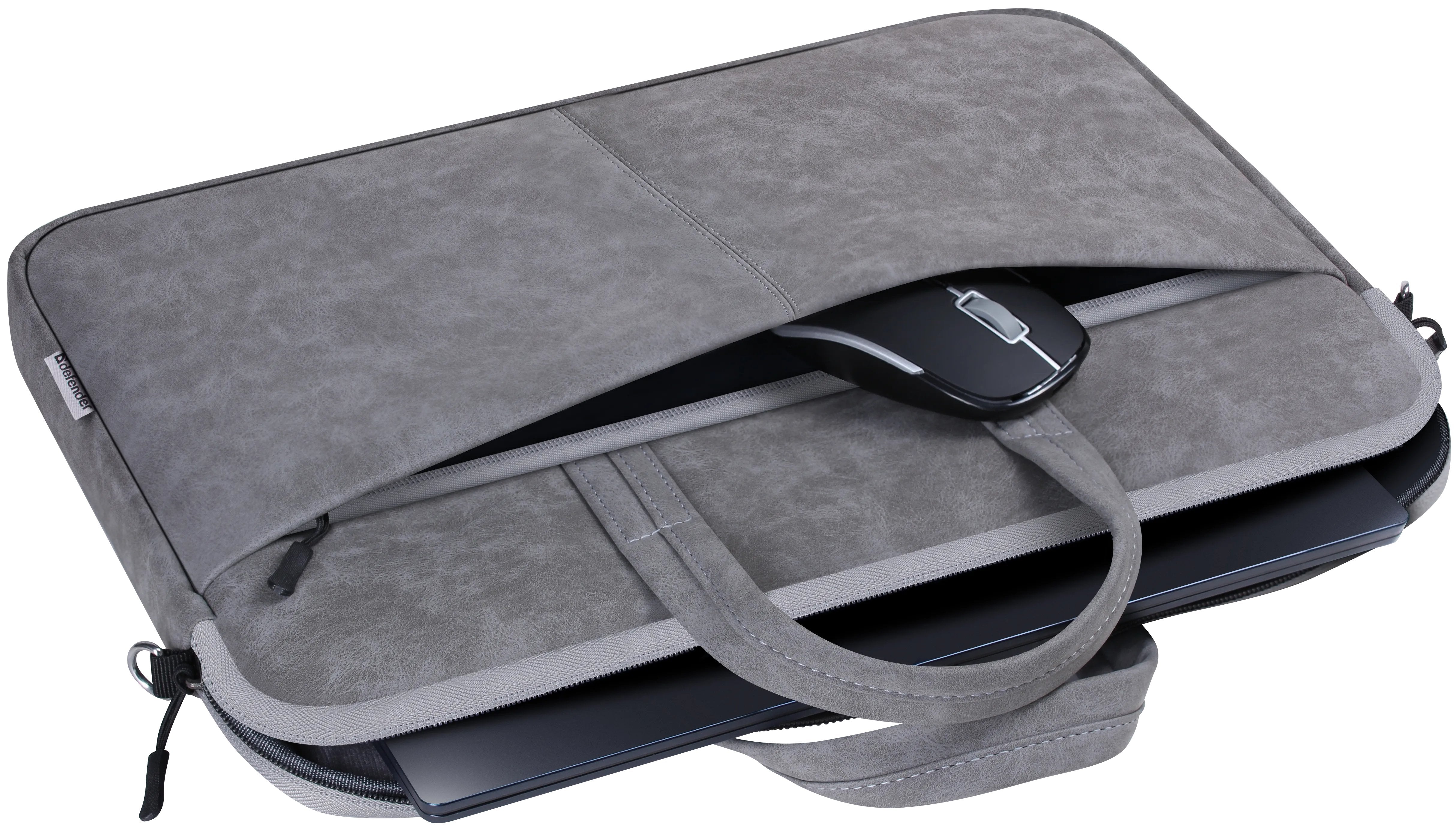 EAN 4745090824223 - Defender Solid 15.6" 39,6 cm (15.6") Maletín Toploader Gris imagen 3