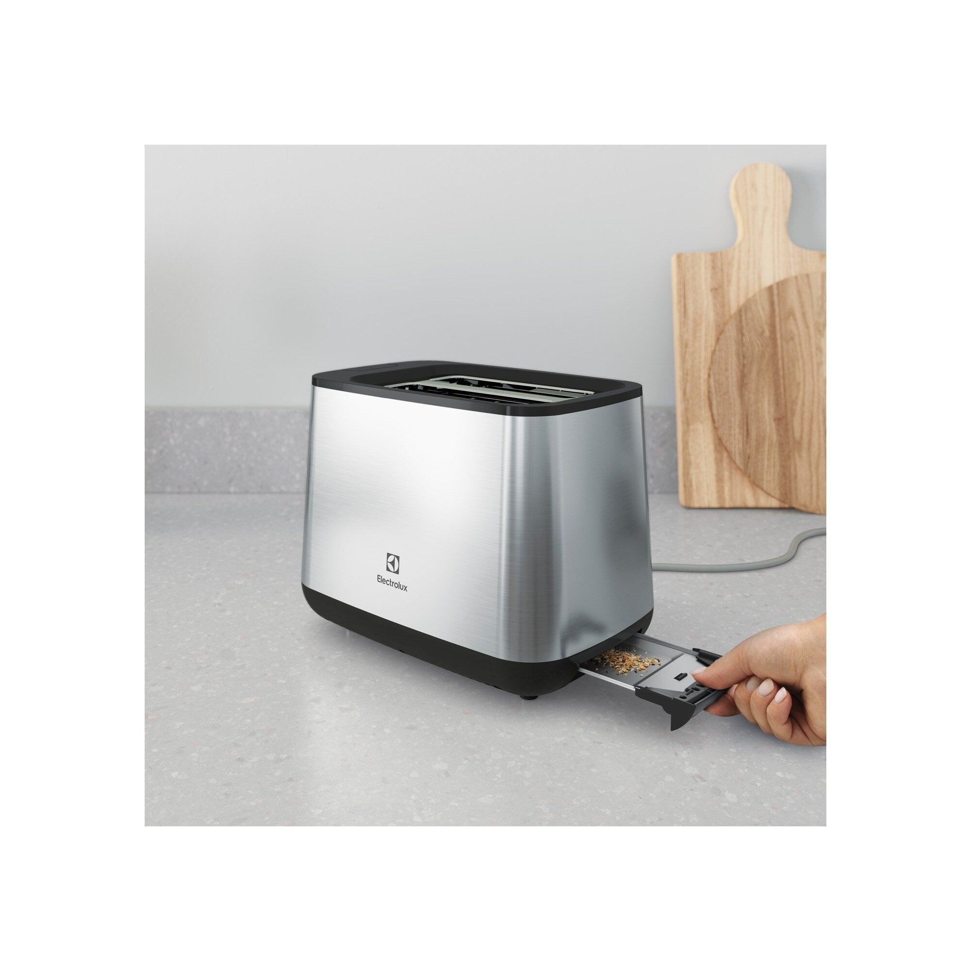 EAN 7332543758388 - Electrolux E3T1-3ST 7 2 rebanada(s) 800 W Gris, Acero inoxidable imagen 6