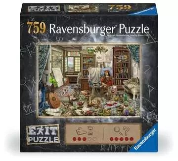 Ravensburger Puzzle Exit - El Estudio Del Artista 16782
