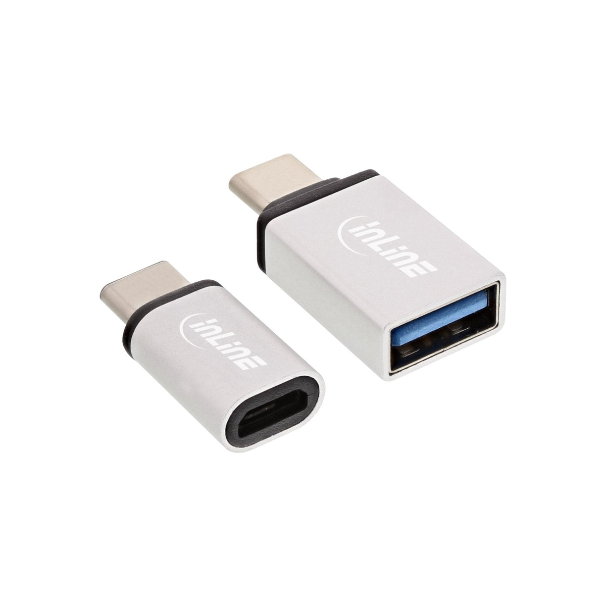 Juego De Adaptadores Inline Usb Tipo C, Tipo C Macho A Micro-Usb Hembra O Usb3.0 A Hembra