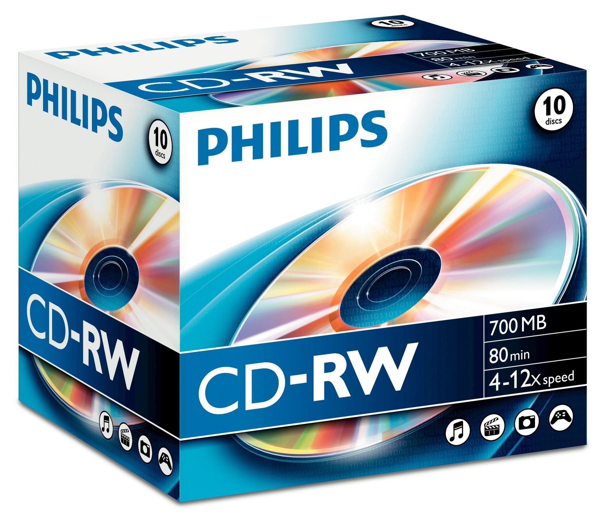 EAN 8710101894928 - Philips CW7D2NJ10/00 CD en blanco 700 MB imagen 1