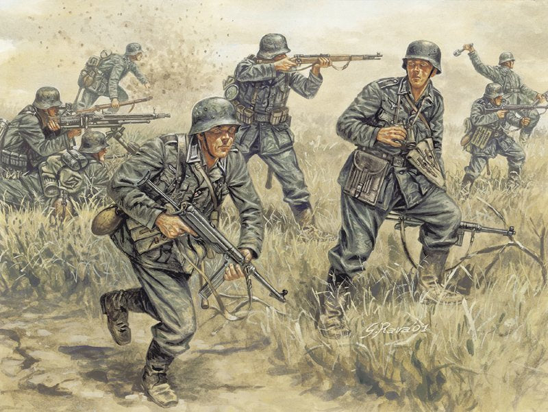 EAN 8001283860338 - Italeri German Infantry imagen 1