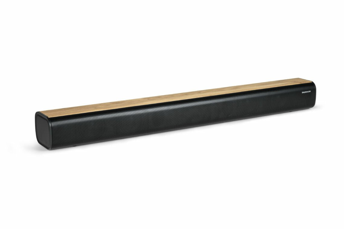 Thomson Barra De Sonido Bt 5.0 200w Madera/Negro Sb402bt