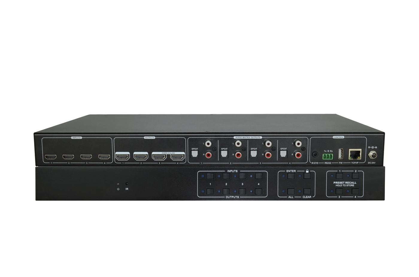 EAN 5711783930174 - Vivolink VLHDMIMAT4X4 matriz de conmutación Matriz de conmutación AV 14 W imagen 5