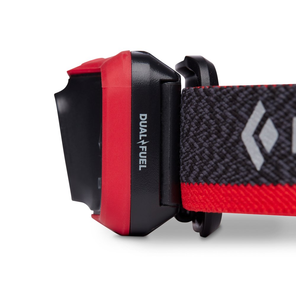 Linterna Frontal Black Diamond Cosmo 350 Negra Y Roja