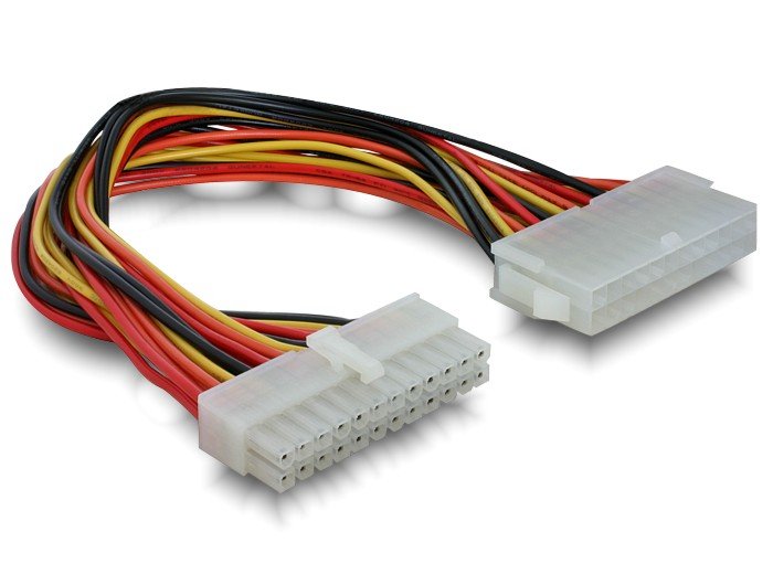 Delock Cable Alimentacion Atx 24pin -> 24pin M/H 0.30m