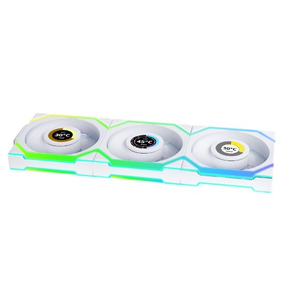 Ventilador 120x120 Lian Li Unifan Sl Wireless Lcd Wh Rv