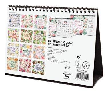 EAN 8422952402190 - Finocam 780324926 calendario Mesa imagen 6