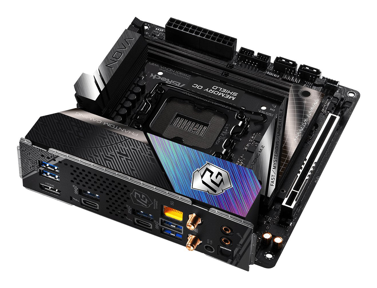 EAN 4710483949739 - Asrock Phantom Gaming Z890I Nova WiFi Intel Z890 LGA 1851 (Socket V1) mini ITX imagen 7