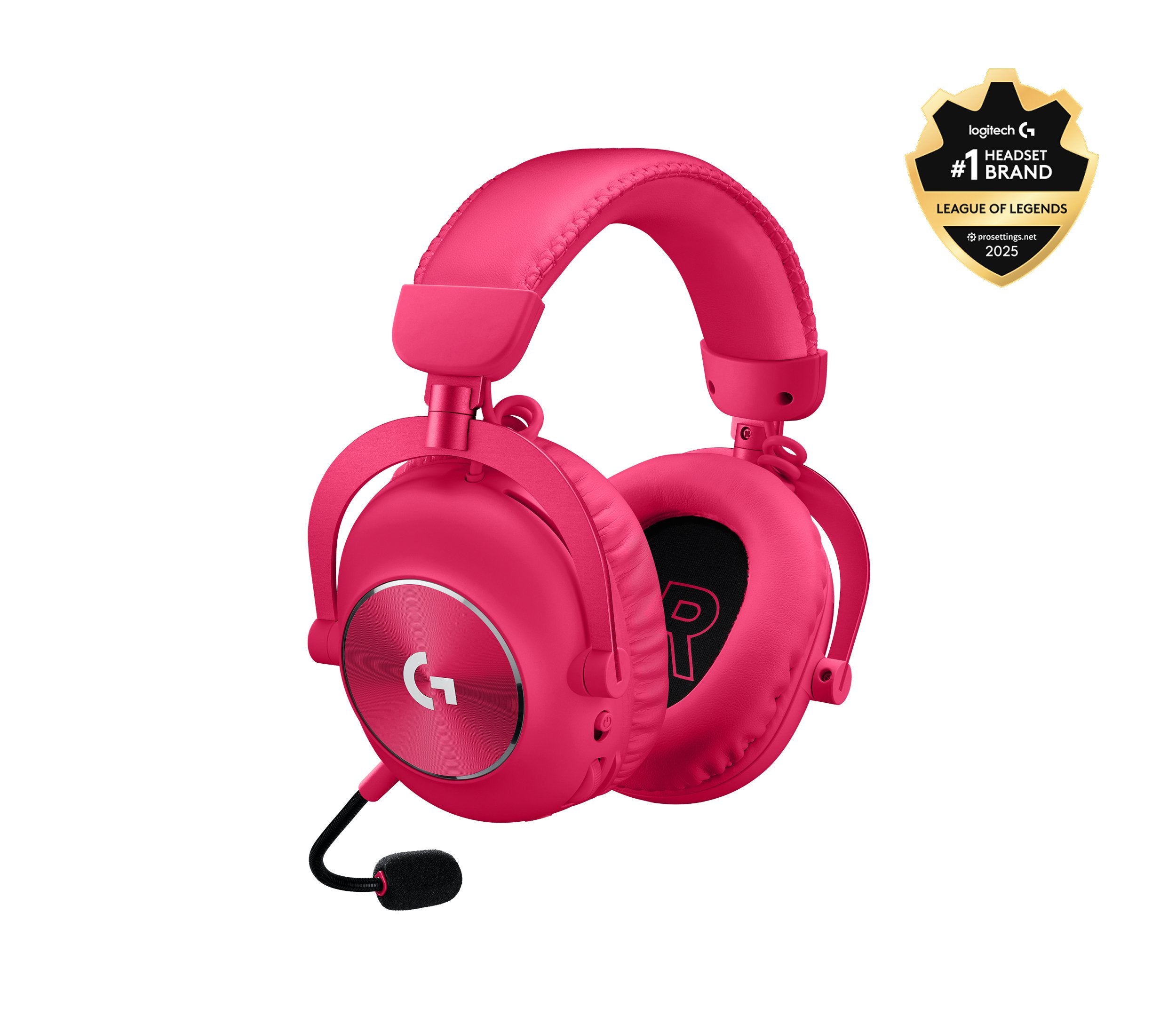 EAN 5099206109070 - Logitech G 981-001275 auricular y casco Auriculares Inalámbrico Diadema Juego Bluetooth Magenta imagen 1