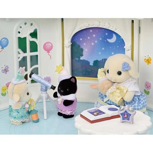 Epoch Sylvanian Families - Erlebniskindergarten Freunde "Übernachtungsparty" 5750