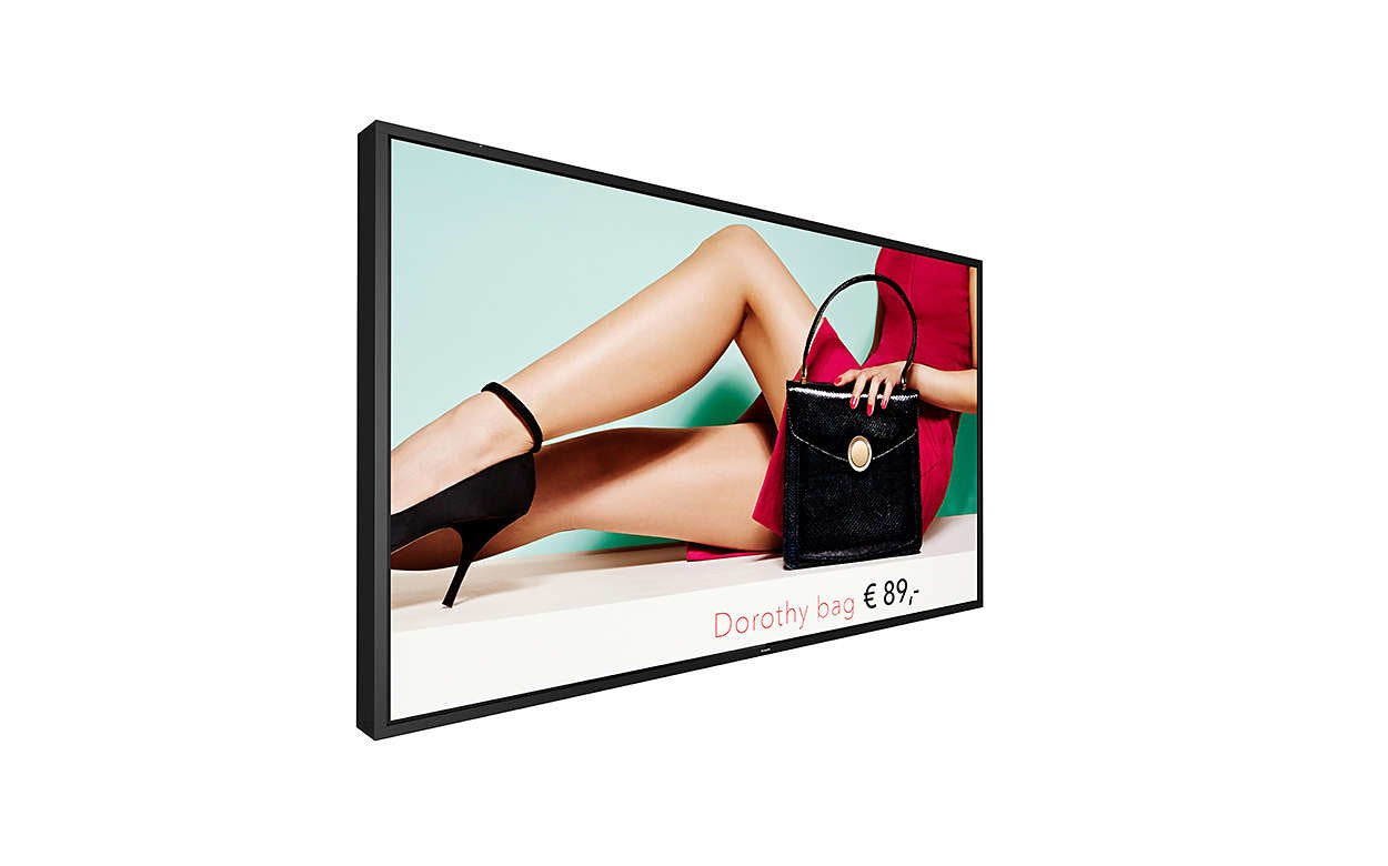 Philips 75bdl4003h Pantalla Plana Para Señalización Digital 190,5 Cm (75") Lcd 3000 Cd / M² 4k Ultra Hd Negro Android 24/7
