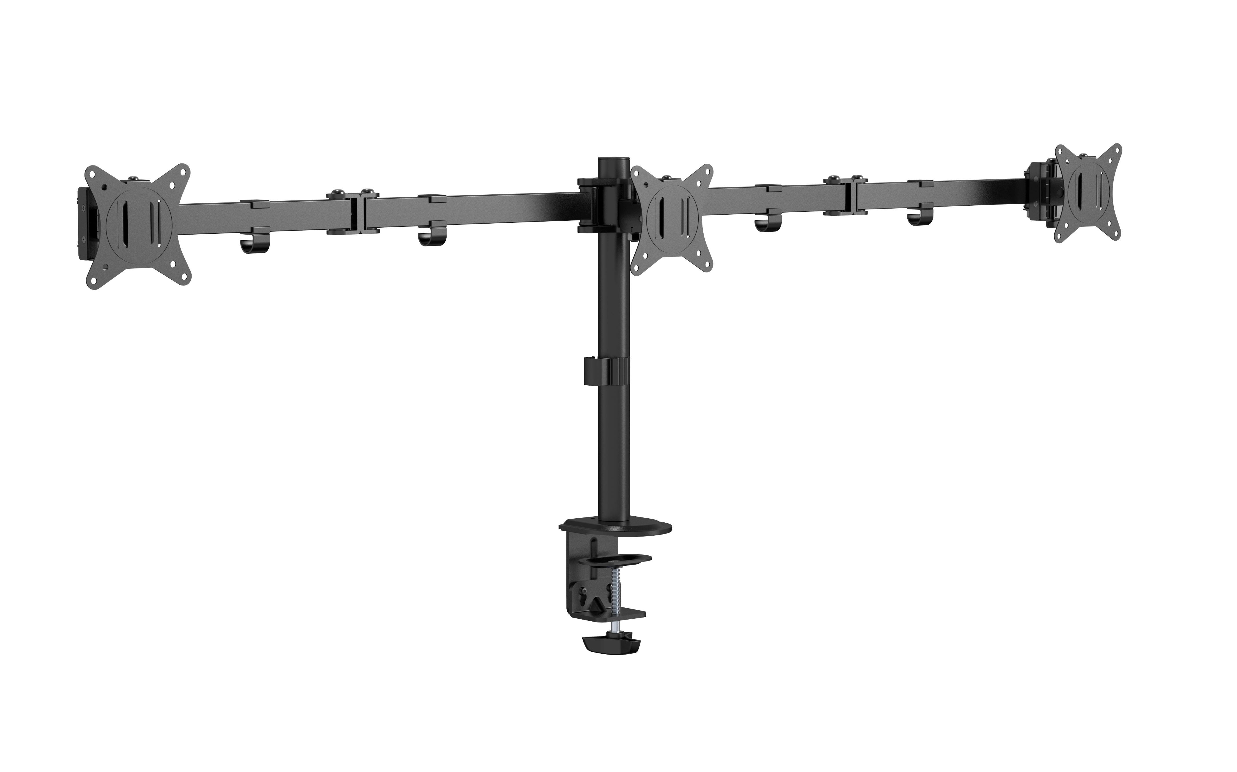 EAN 8716309126267 - Gembird MA-D3-01 soporte para monitor 68,6 cm (27") Escritorio Negro imagen 6