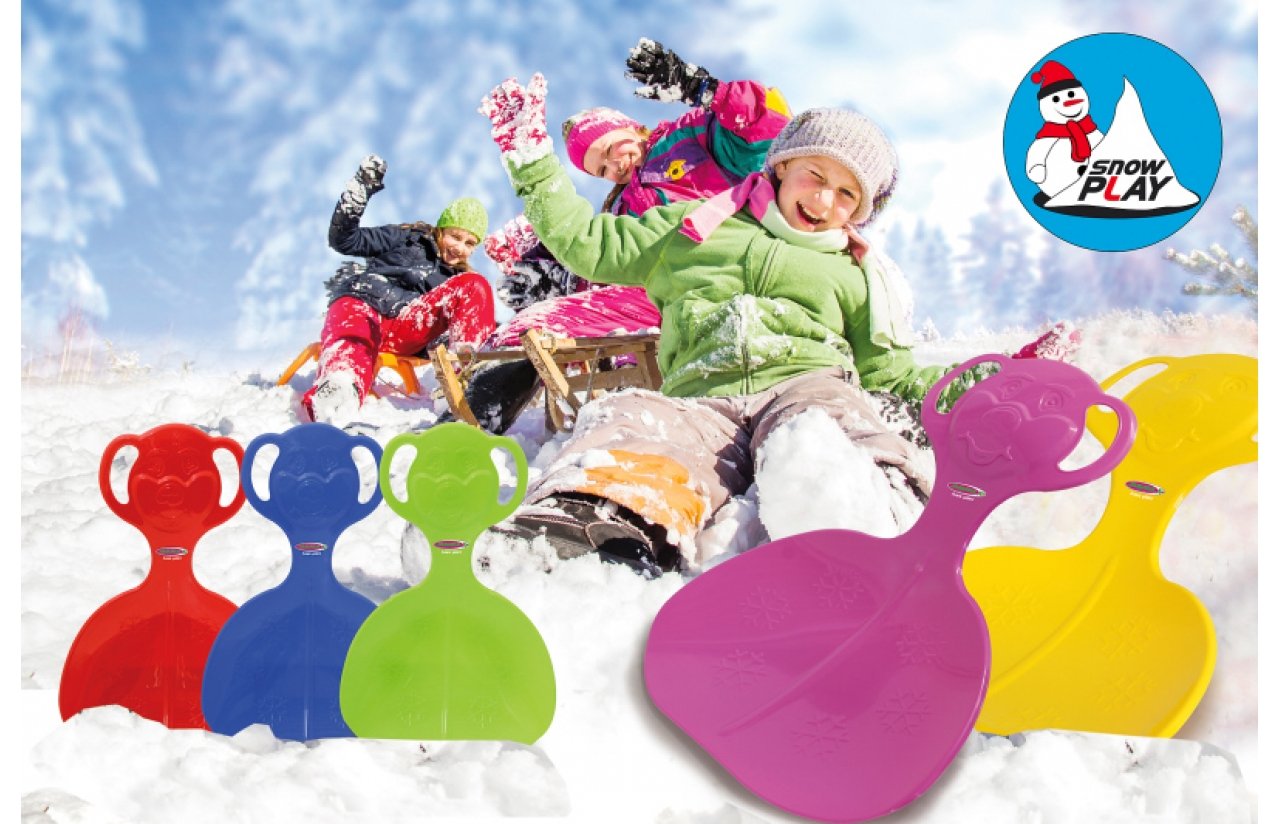 Jamara Snow Play Oso Veloz De Nieve Con Mango Amarillo 3+