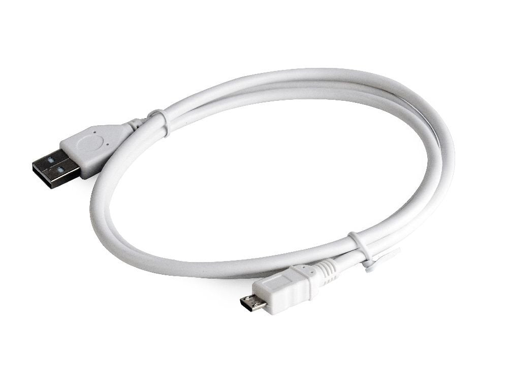 Gembird Cable Usb A Micro Usb M/M 0.5m Blancoâ Ccp-Musb2-Ambm-W-0.5