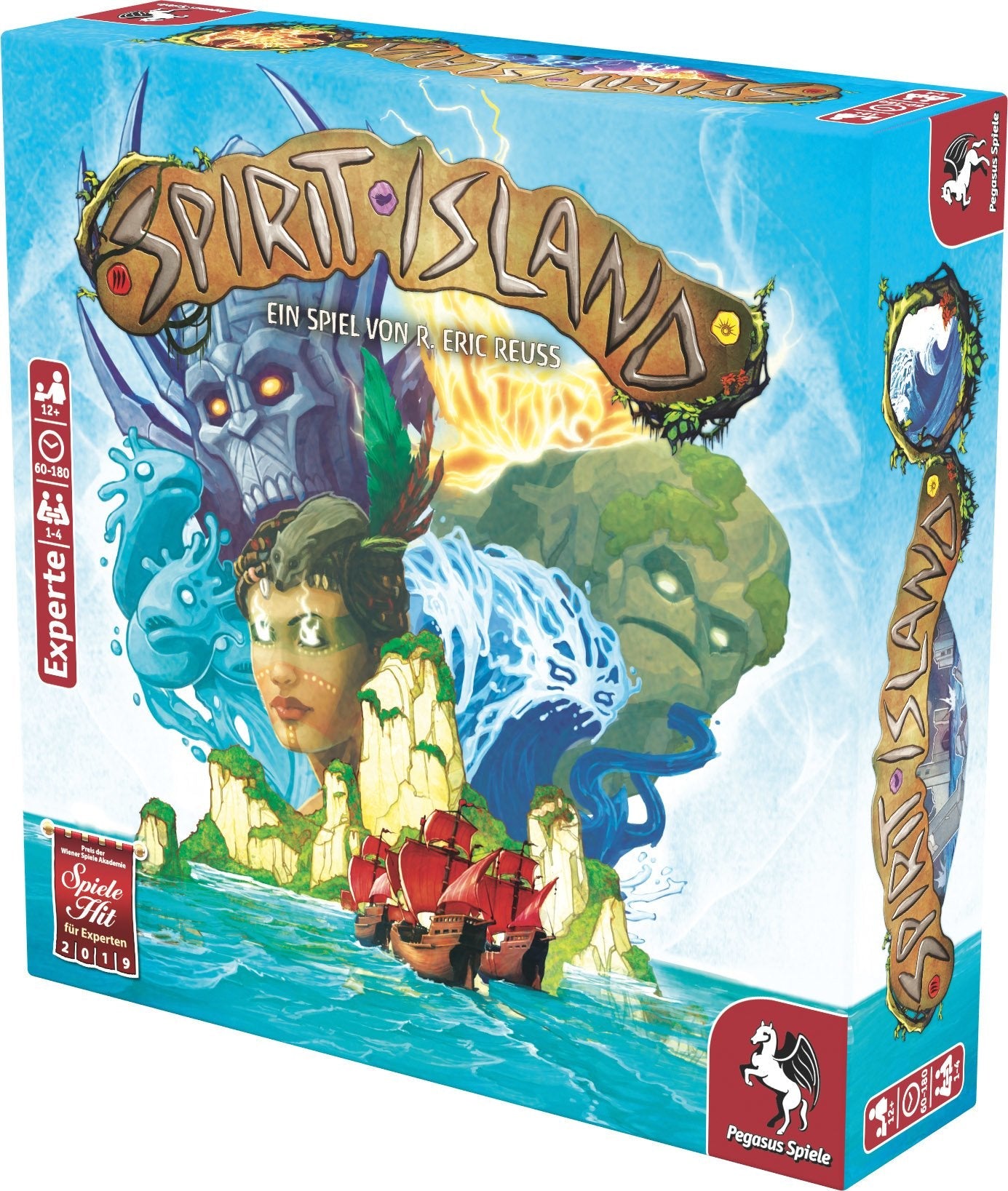 Pegasus Spirit Island, Juego De Mesa 51896g