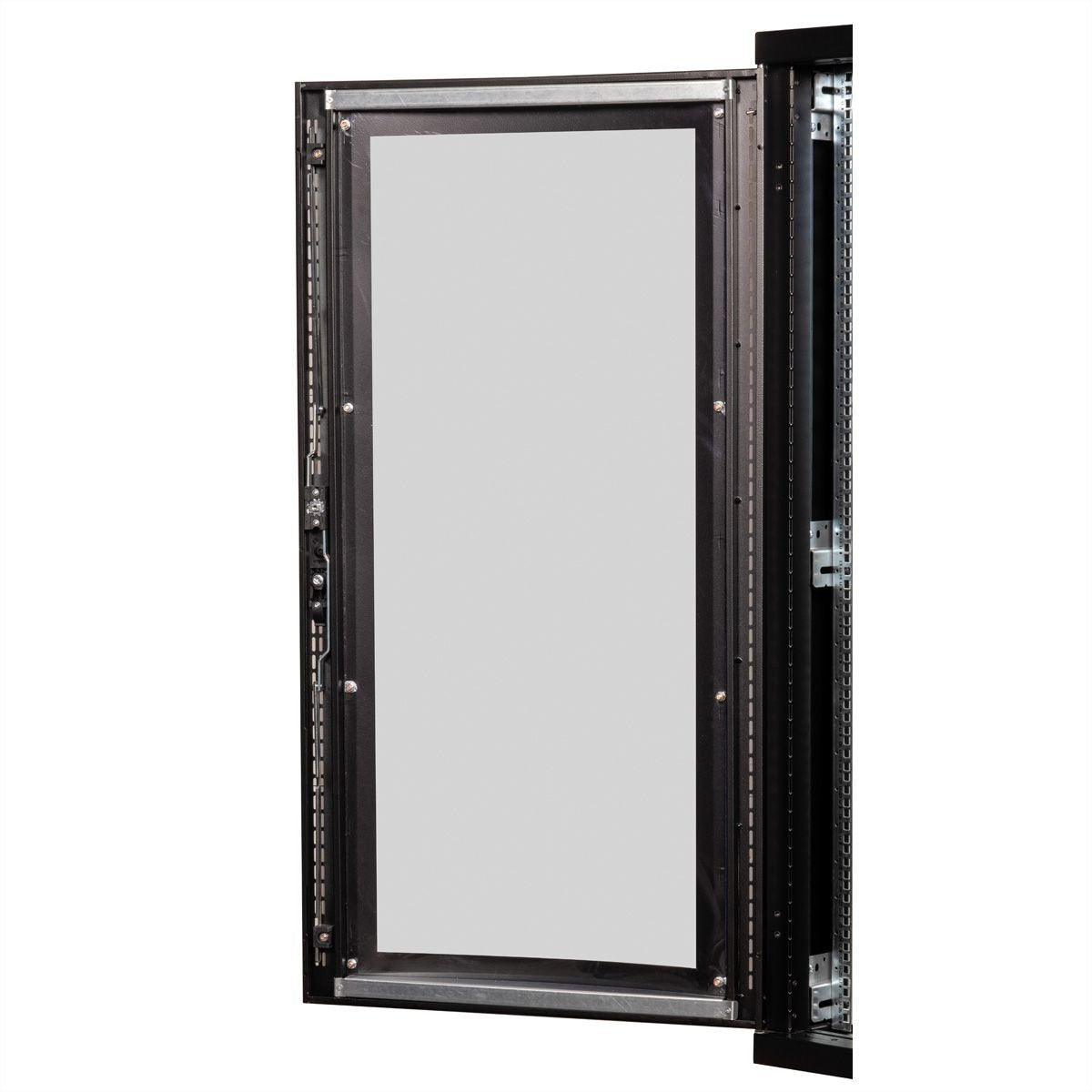 Roline 19-Zoll Serverschrank Pro 26 He, 600x1000 Bxt Schwarz Plexiglas