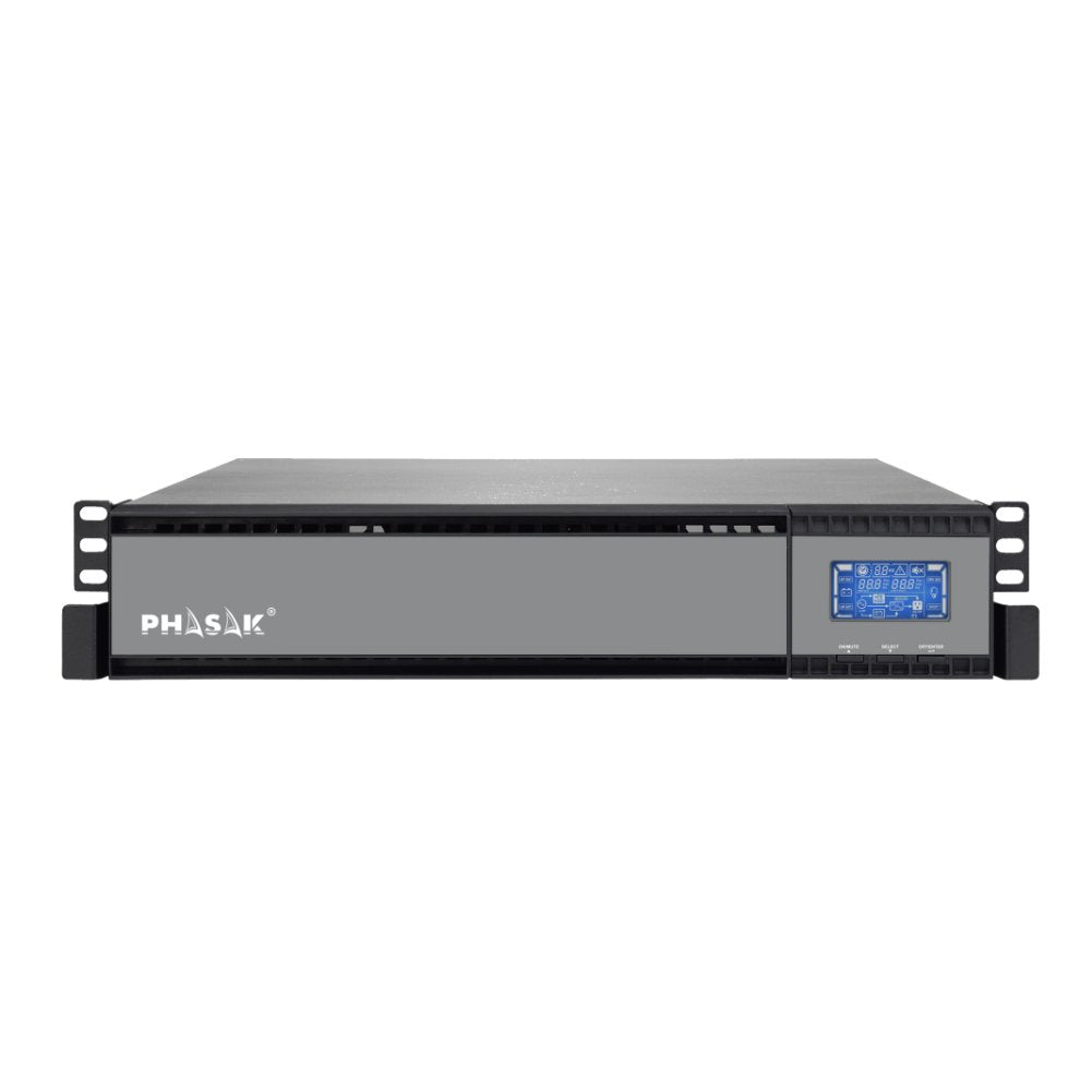 Sai Online Phasak Rack 3000 Va Online Lcd 3000va-2700w 8 Salidas Formato Rack